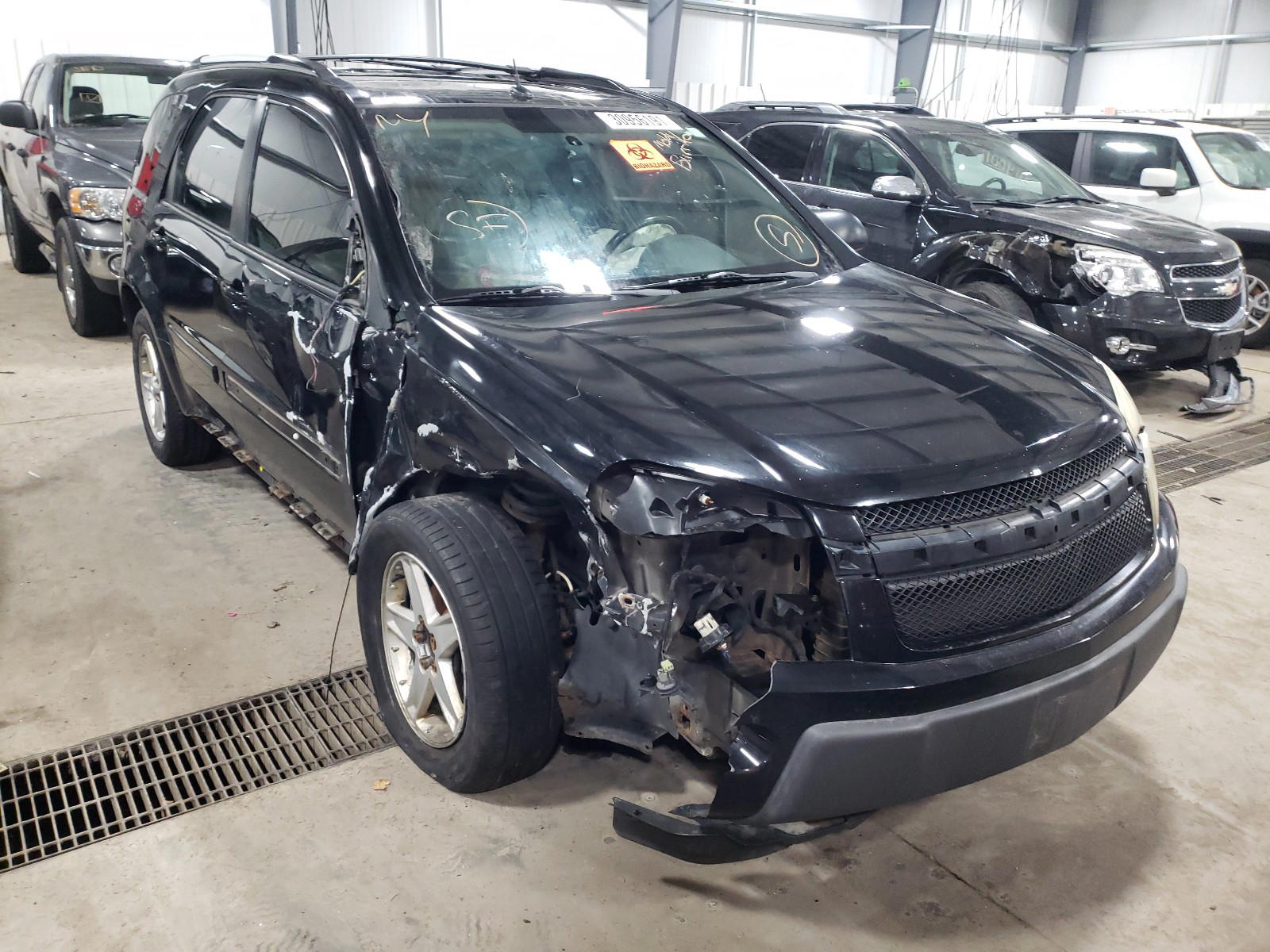 CHEVROLET EQUINOX LT 2005 with VIN 2CNDL73F356014647 - Photo from auction