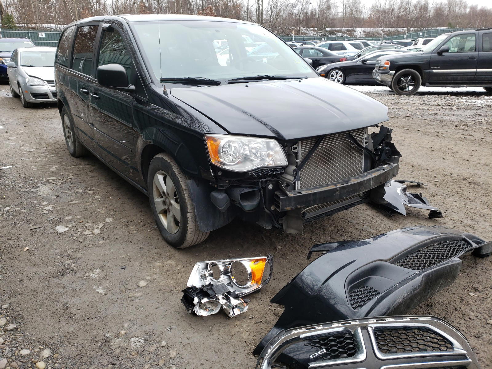DODGE GRAND CARA 2013 with VIN 2C4RDGBG4DR616861 - Photo from auction