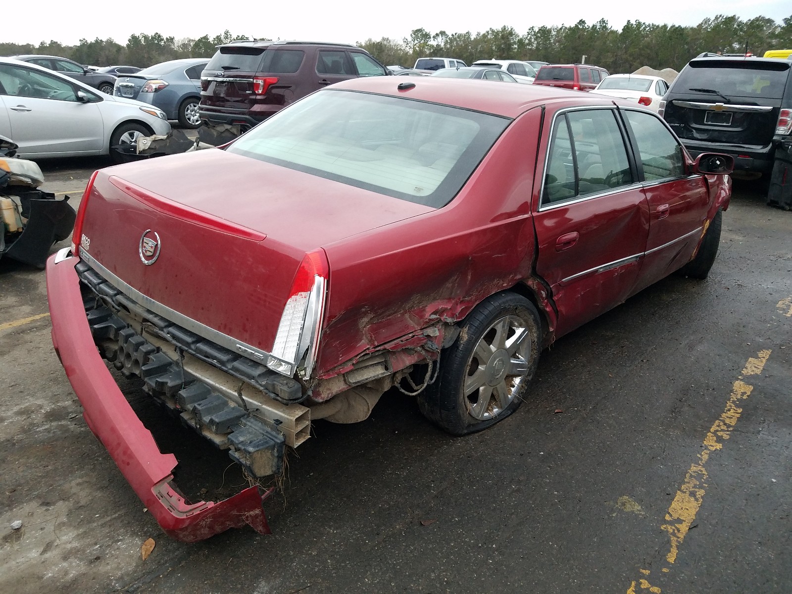 Photo 4 from auction – 2007 CADILLAC DTS with VIN 1G6KD57Y27U141101
