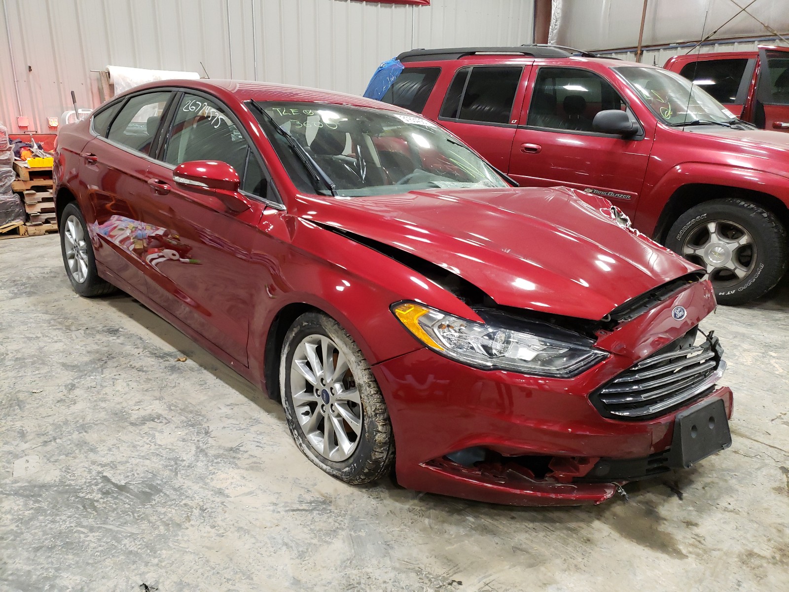 Photo 1 from auction – 2017 FORD FUSION SE with VIN 3FA6P0HD5HR271067