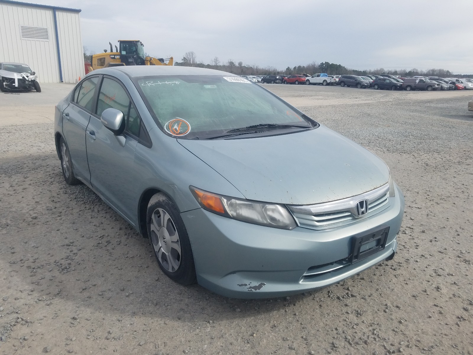 HONDA CIVIC HYBR 2012 with VIN JHMFB4F26CS000077 - Photo from auction