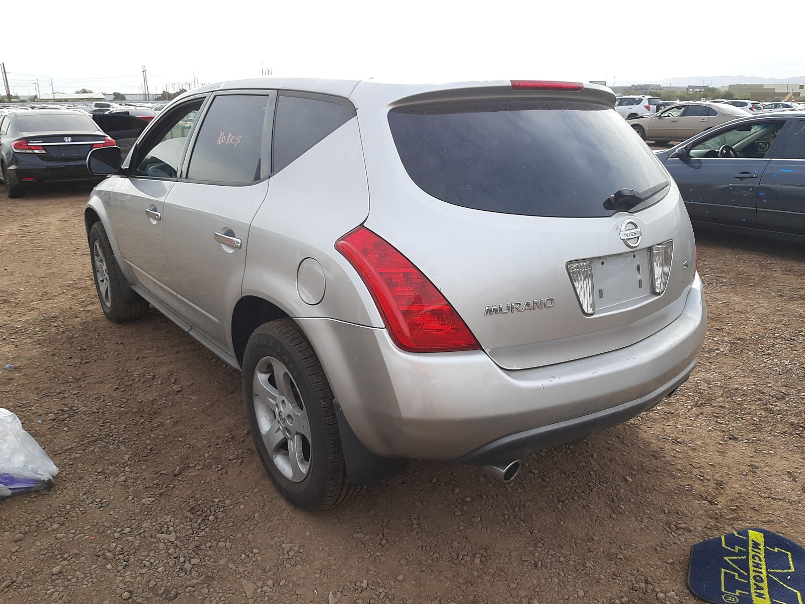 Photo 3 from auction – 2003 NISSAN MURANO SL with VIN JN8AZ08TX3W123299