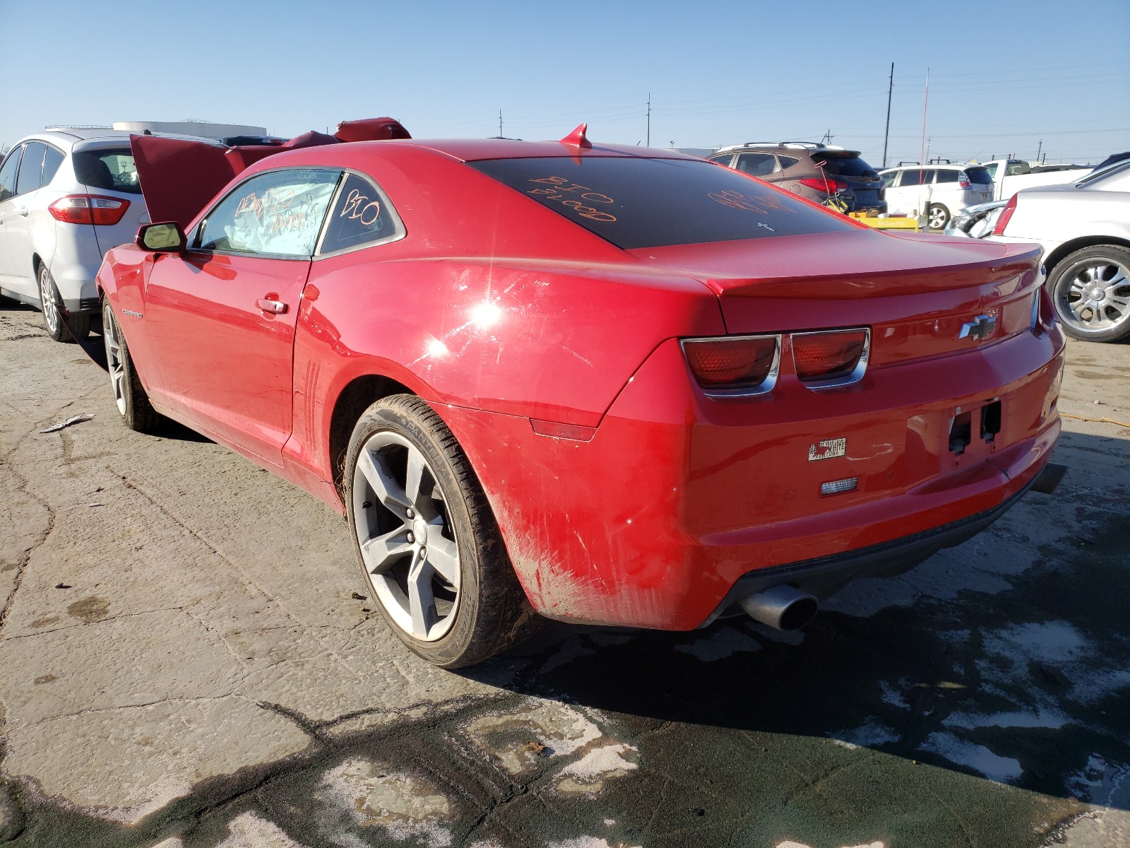 Photo 3 from auction – 2012 CHEVROLET CAMARO LT with VIN 2G1FC1E33C9193631