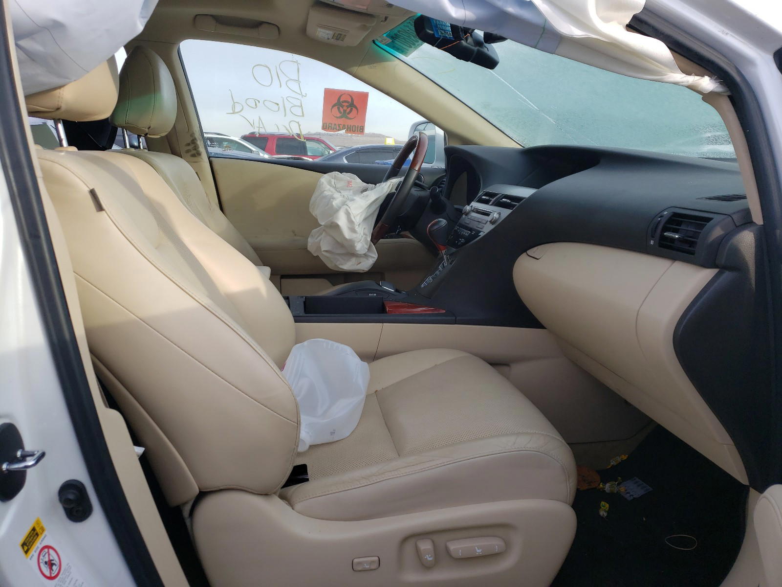 Photo 5 from auction – 2010 LEXUS RX 350 with VIN JTJBK1BA7A2003124