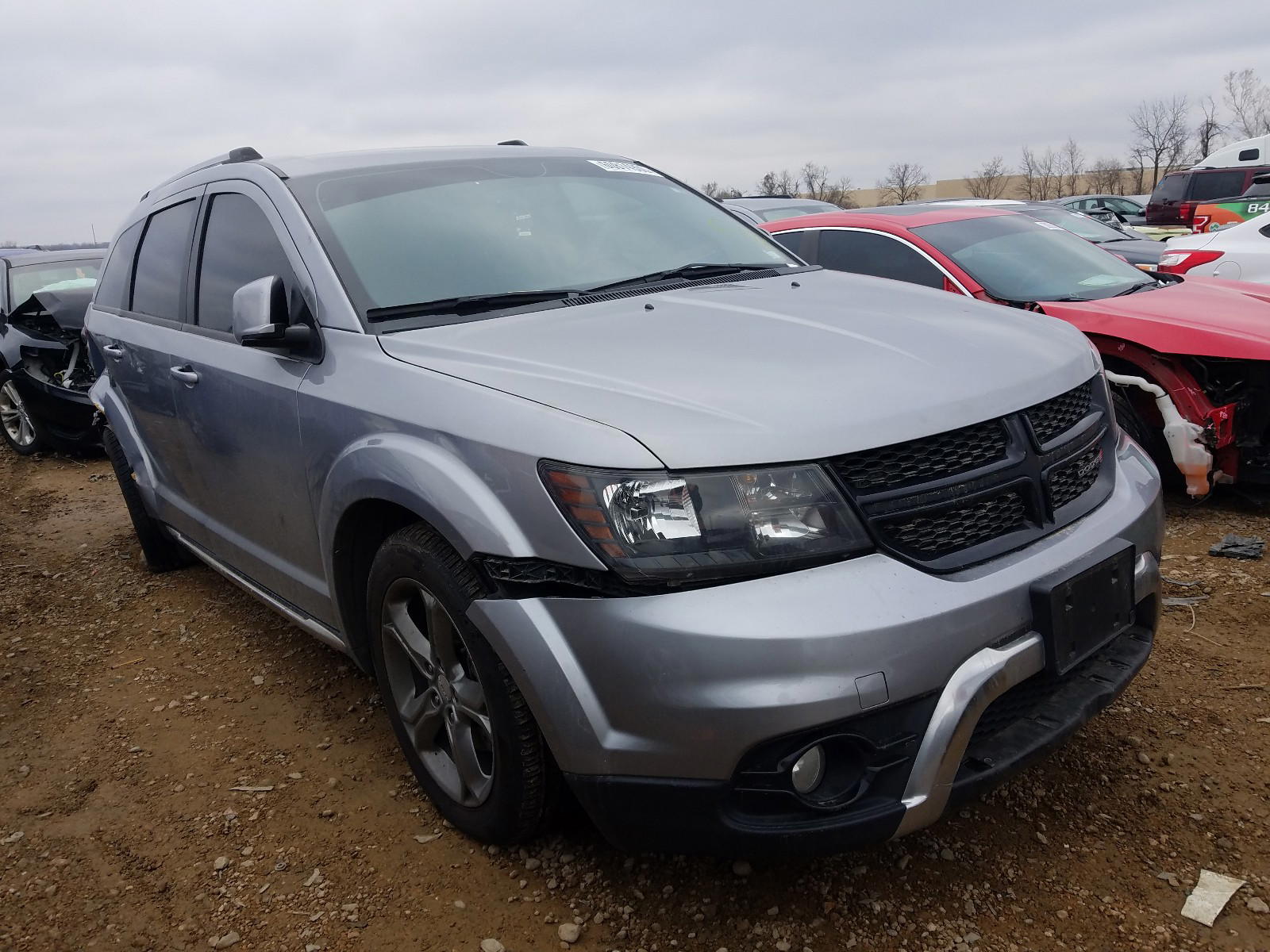 DODGE JOURNEY CR 2017 with VIN 3C4PDDGG7HT582965 - Photo from auction
