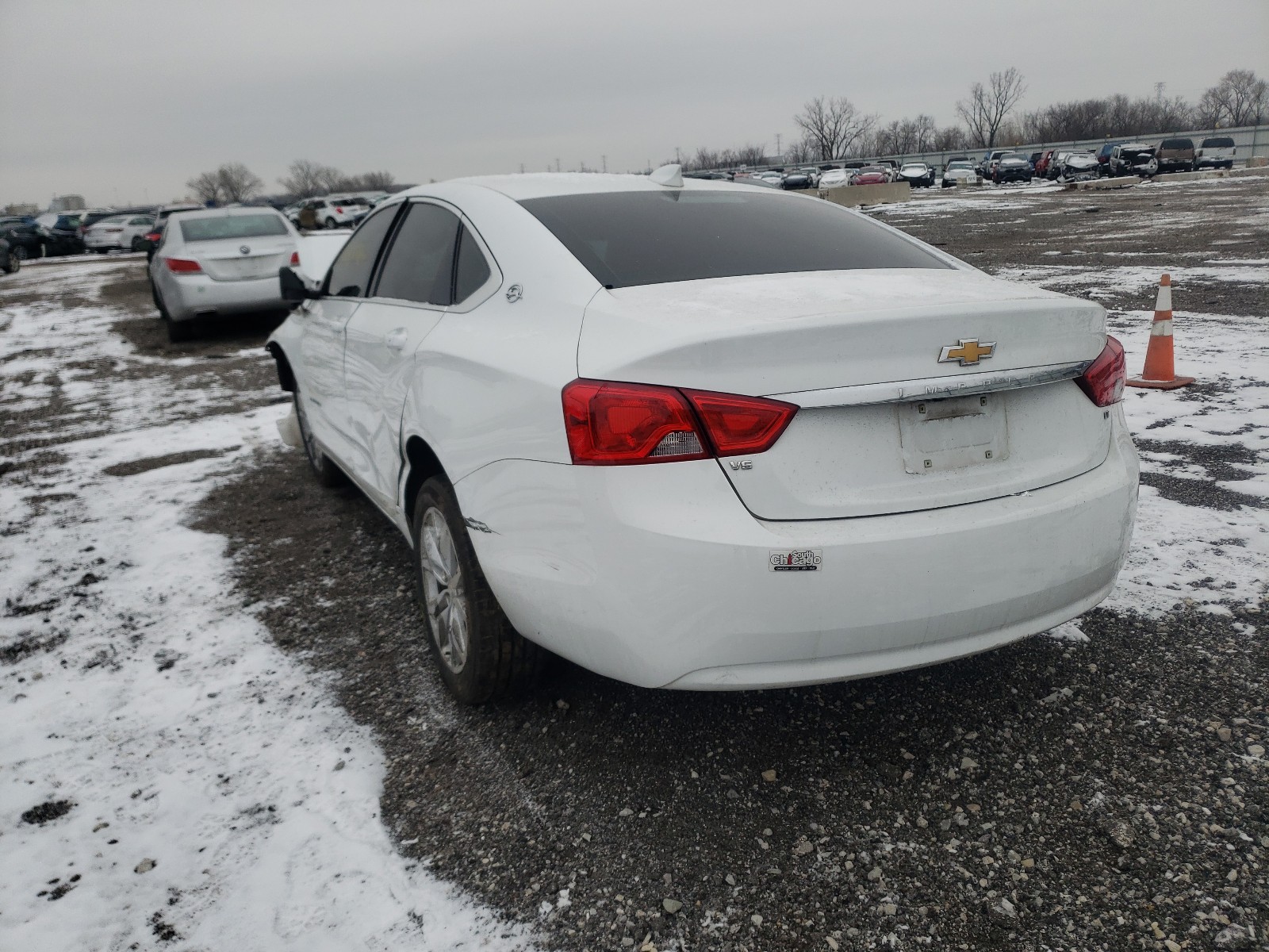 Photo 3 from auction – 2018 CHEVROLET IMPALA LT with VIN 2G1105S31J9135108