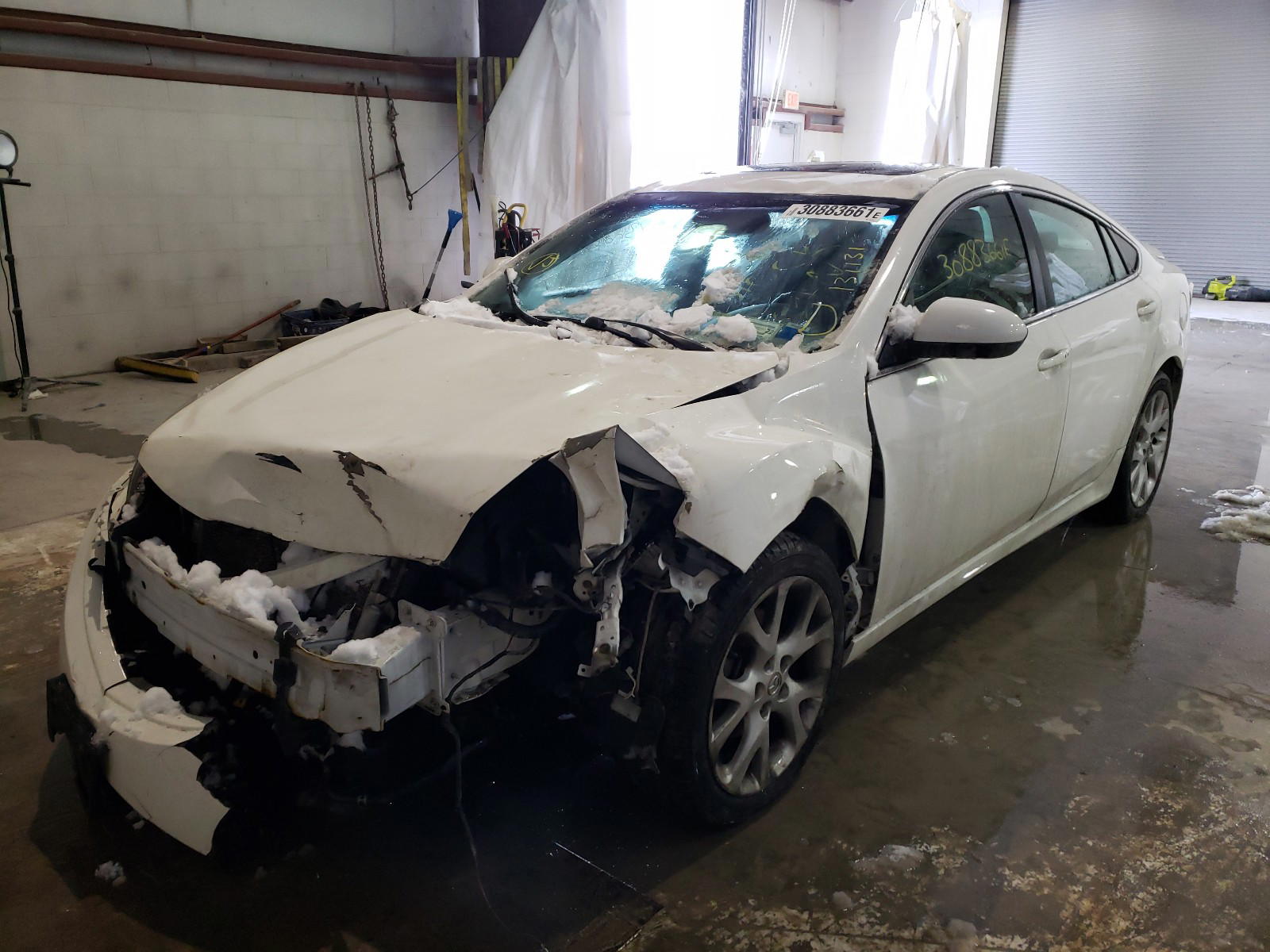 Photo 2 from auction – 2009 MAZDA 6 S with VIN 1YVHP82B395M34225