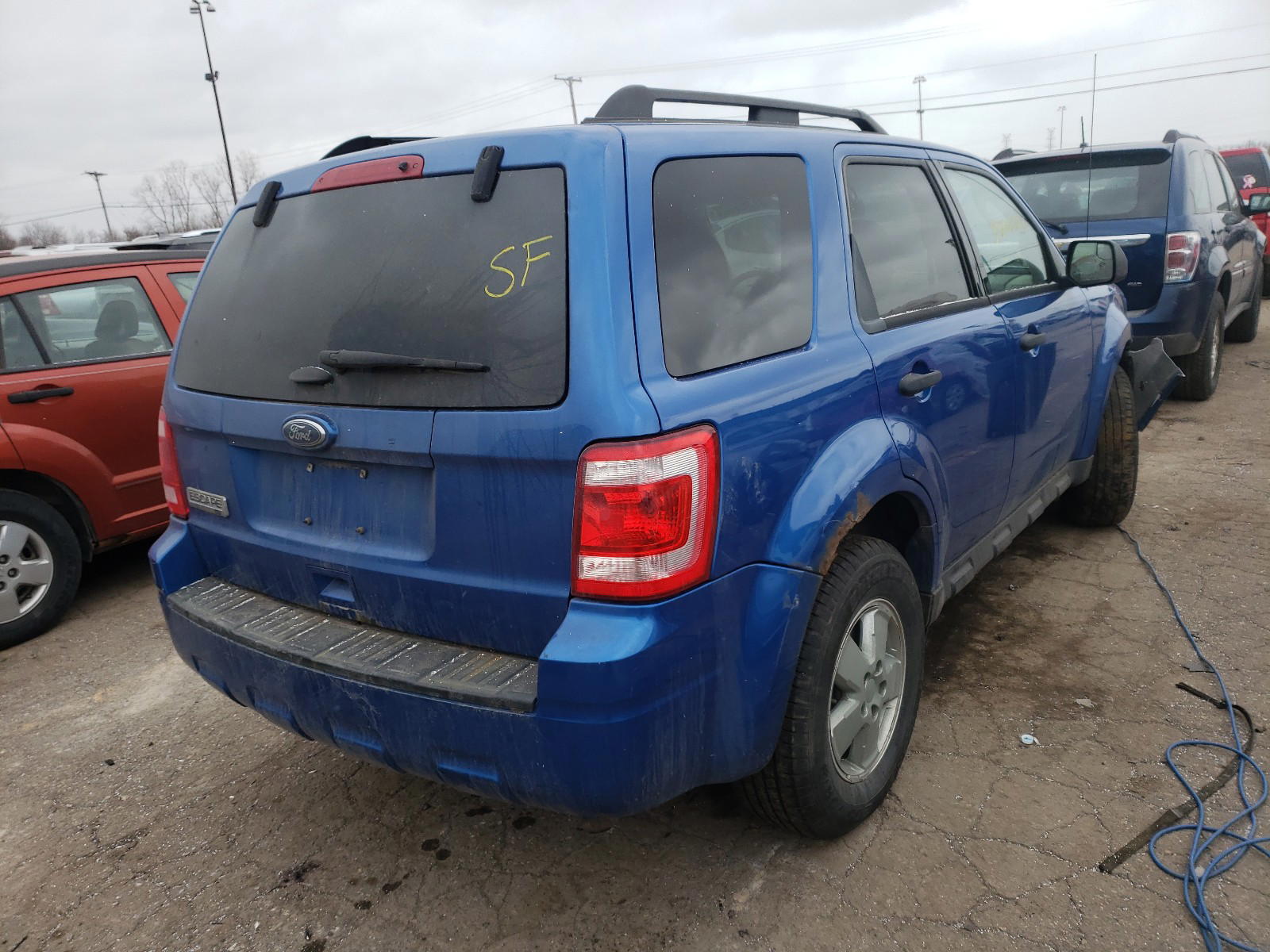 Photo 4 from auction – 2011 FORD ESCAPE with VIN 1FMCU9D72BKB23279