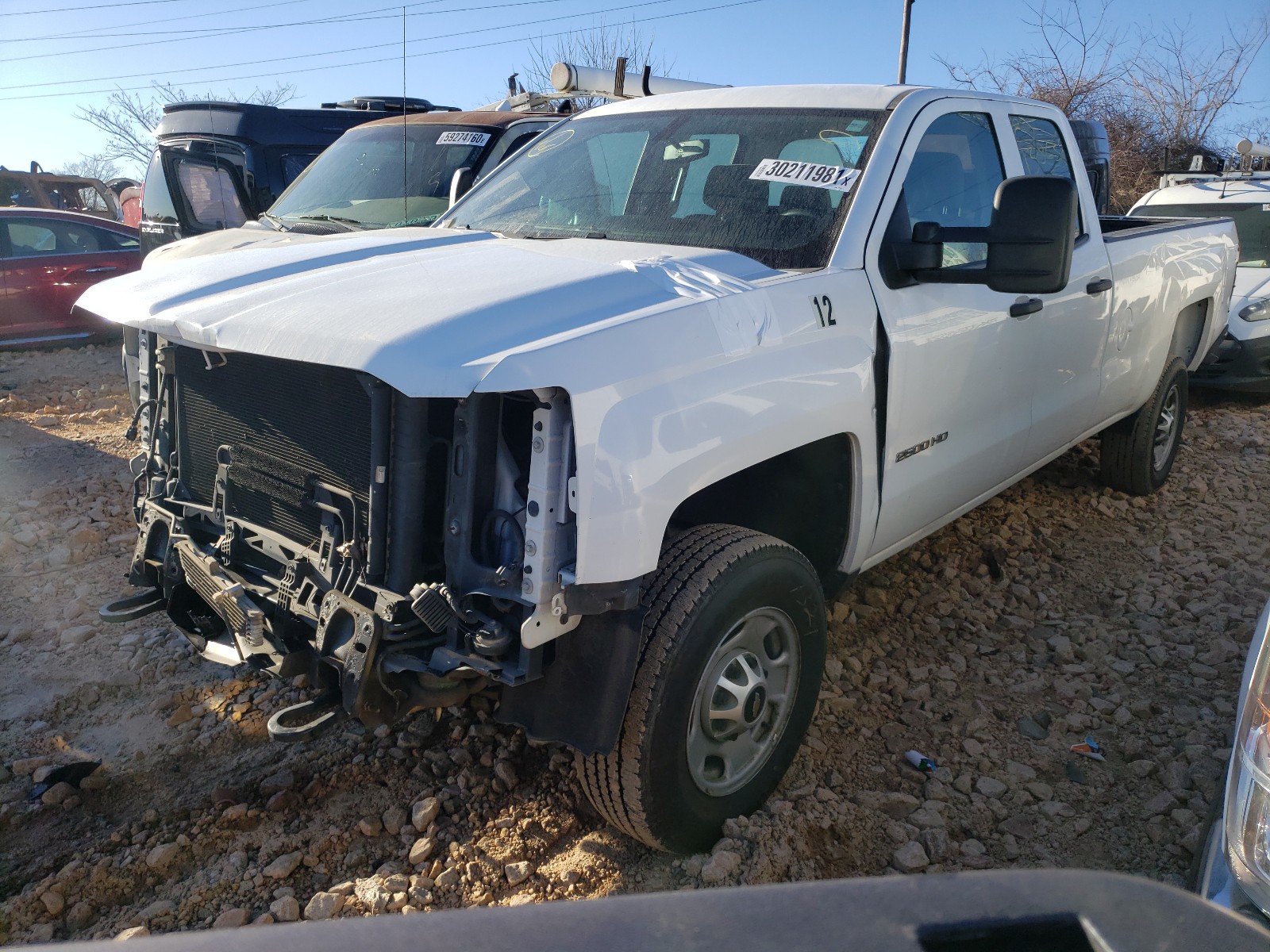 Photo 2 from auction – 2015 CHEVROLET SILVERADO with VIN 1GC2CUEG7FZ113302