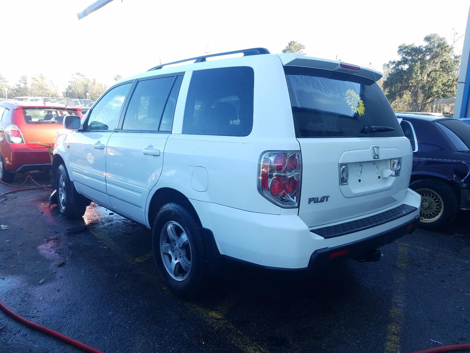 Photo 3 from auction – 2008 HONDA PILOT EXL with VIN 5FNYF28768B013055