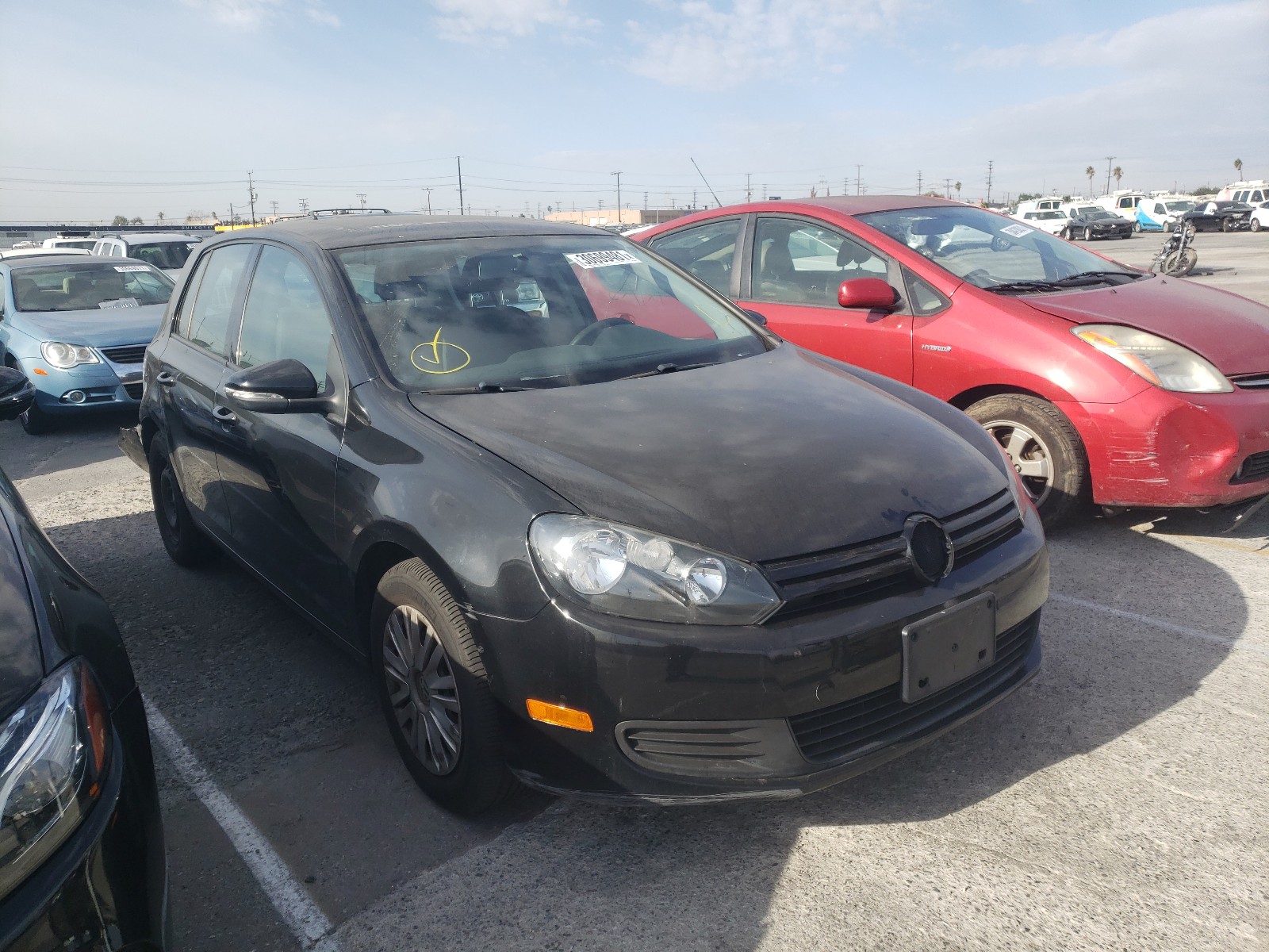 VOLKSWAGEN GOLF 2012 with VIN WVWDB7AJ4CW061851 - Photo from auction