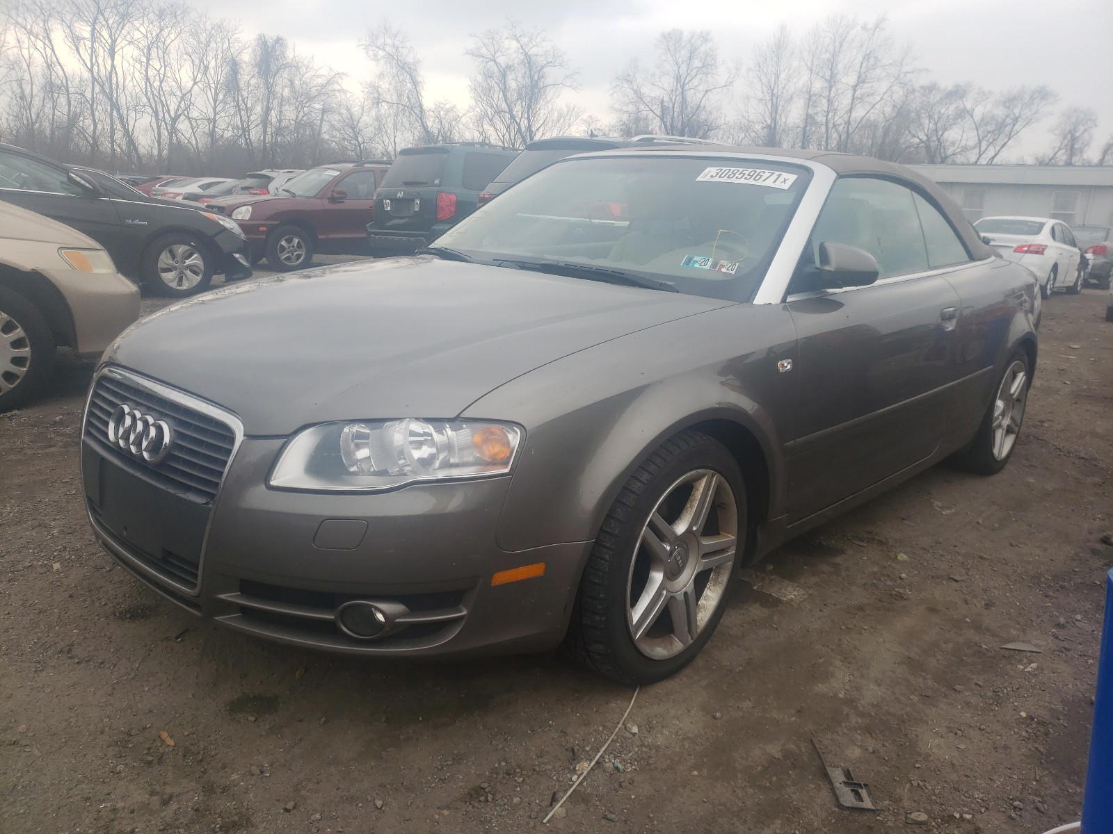 Photo 2 from auction – 2007 AUDI A4 2.0T CA with VIN WAUAF48H37K035664