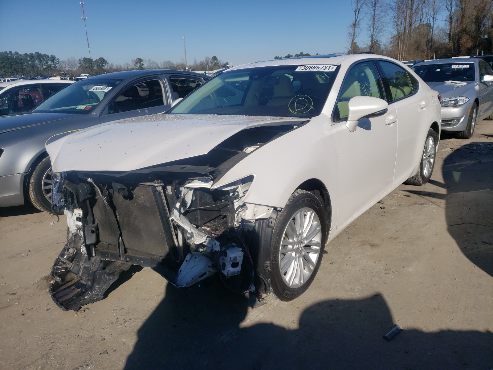 Photo 2 from auction – 2017 LEXUS ES 350 with VIN 58ABK1GG2HU044845