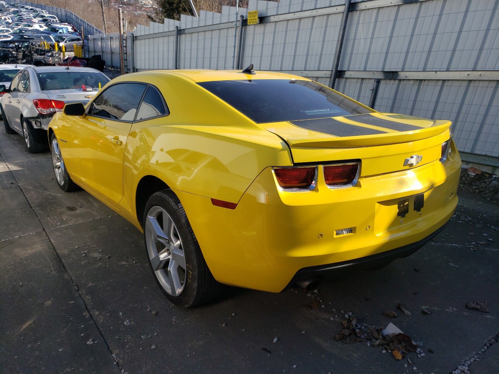 Photo 3 from auction – 2010 CHEVROLET CAMARO LT with VIN 2G1FC1EV0A9198798