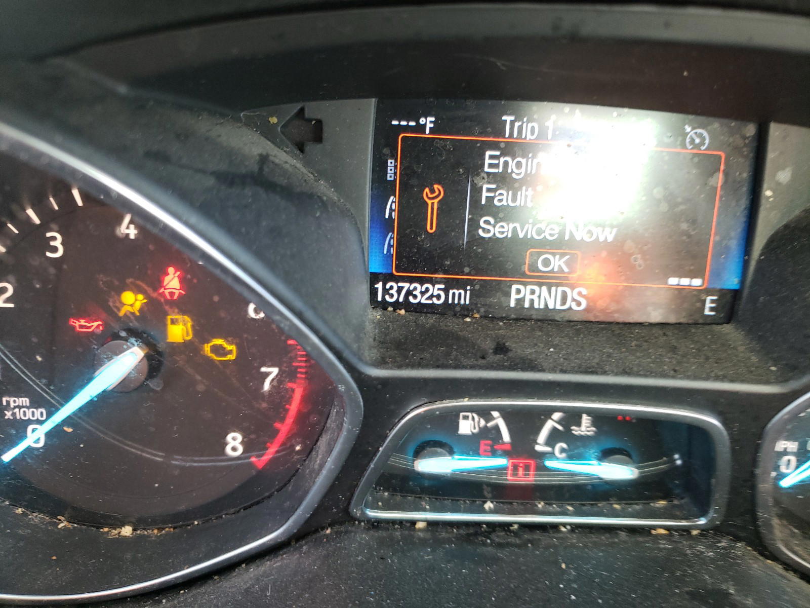 Photo 8 from auction – 2017 FORD ESCAPE S with VIN 1FMCU0F79HUC49628