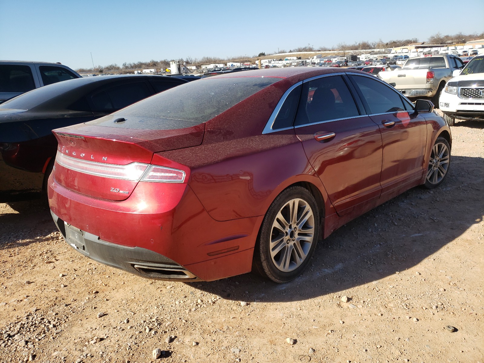 Photo 4 from auction – 2013 LINCOLN MKZ with VIN 3LN6L2G9XDR820573