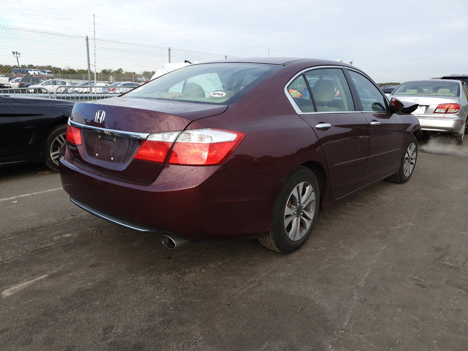 Photo 4 from auction – 2014 HONDA ACCORD LX with VIN 1HGCR2F30EA301550