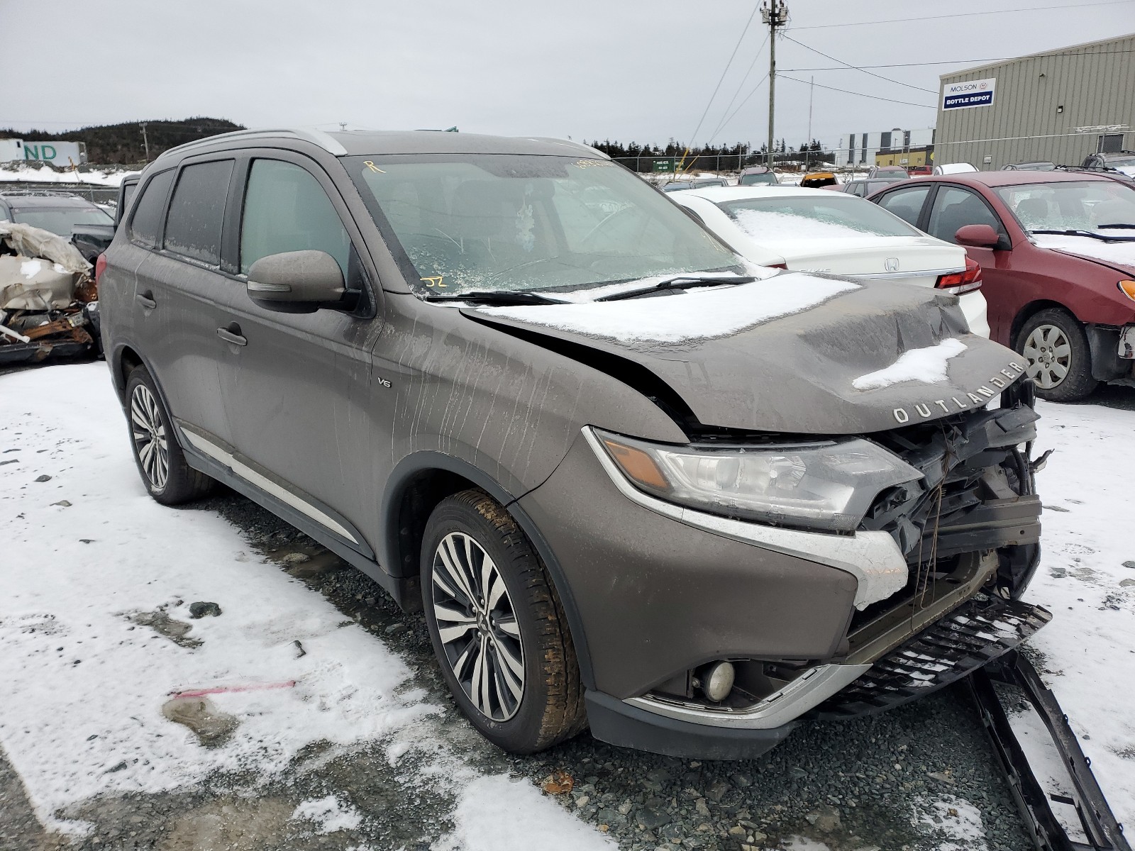 Photo 1 from auction – 2019 MITSUBISHI OUTLANDER with VIN JA4JZ3AX3KZ600771