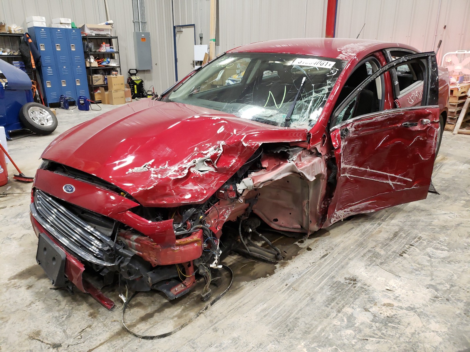 Photo 2 from auction – 2017 FORD FUSION SE with VIN 3FA6P0HD5HR271067