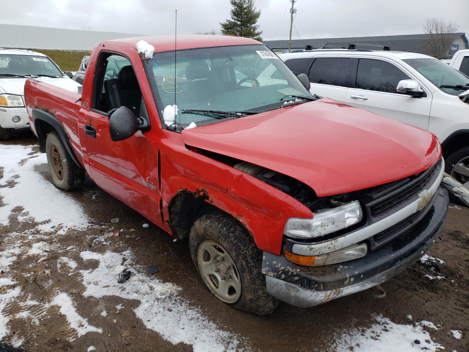 CHEVROLET SILVERADO 2002 with VIN 1GCEK14V52Z227162 - Photo from auction