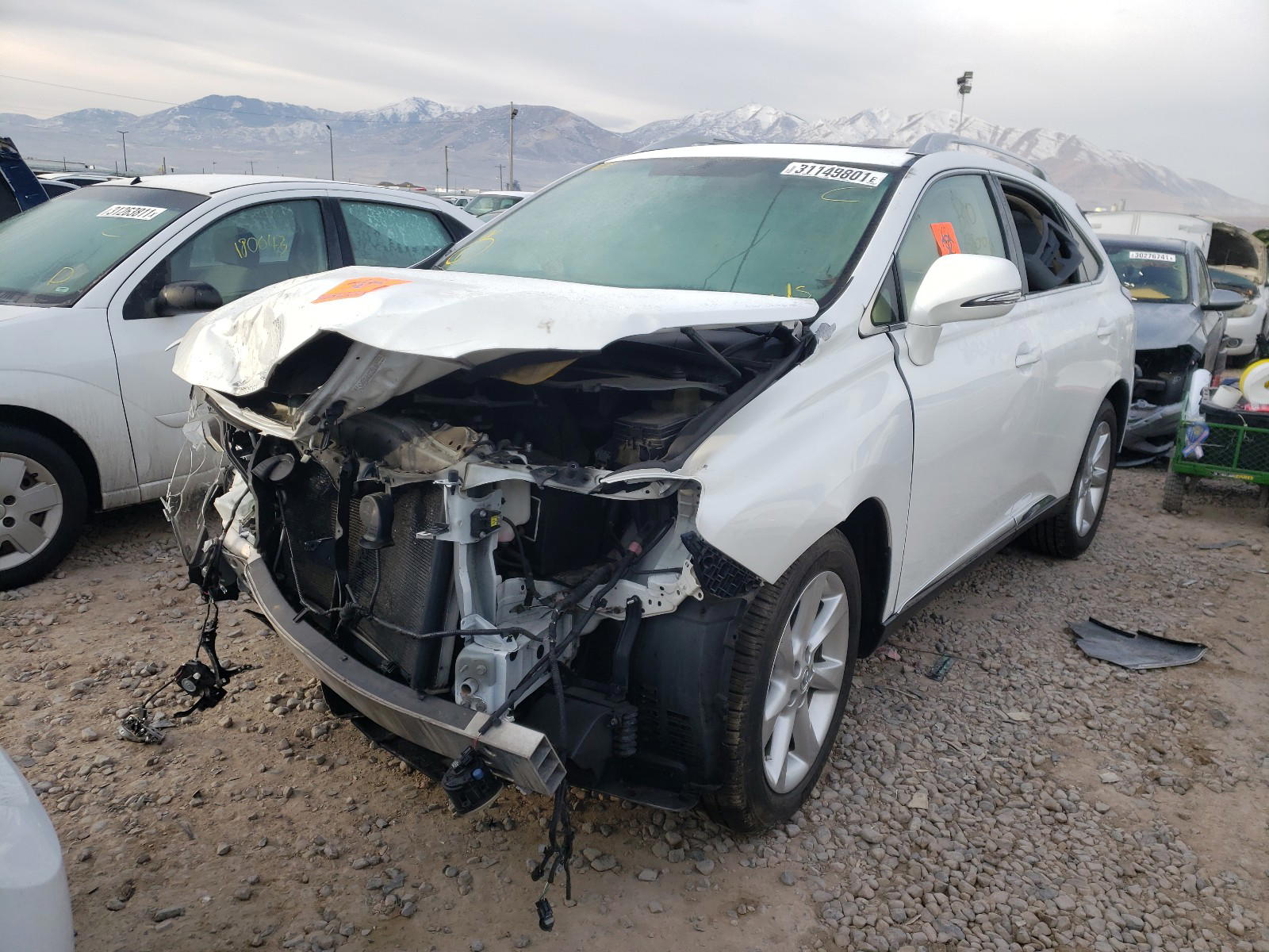Photo 2 from auction – 2010 LEXUS RX 350 with VIN JTJBK1BA7A2003124