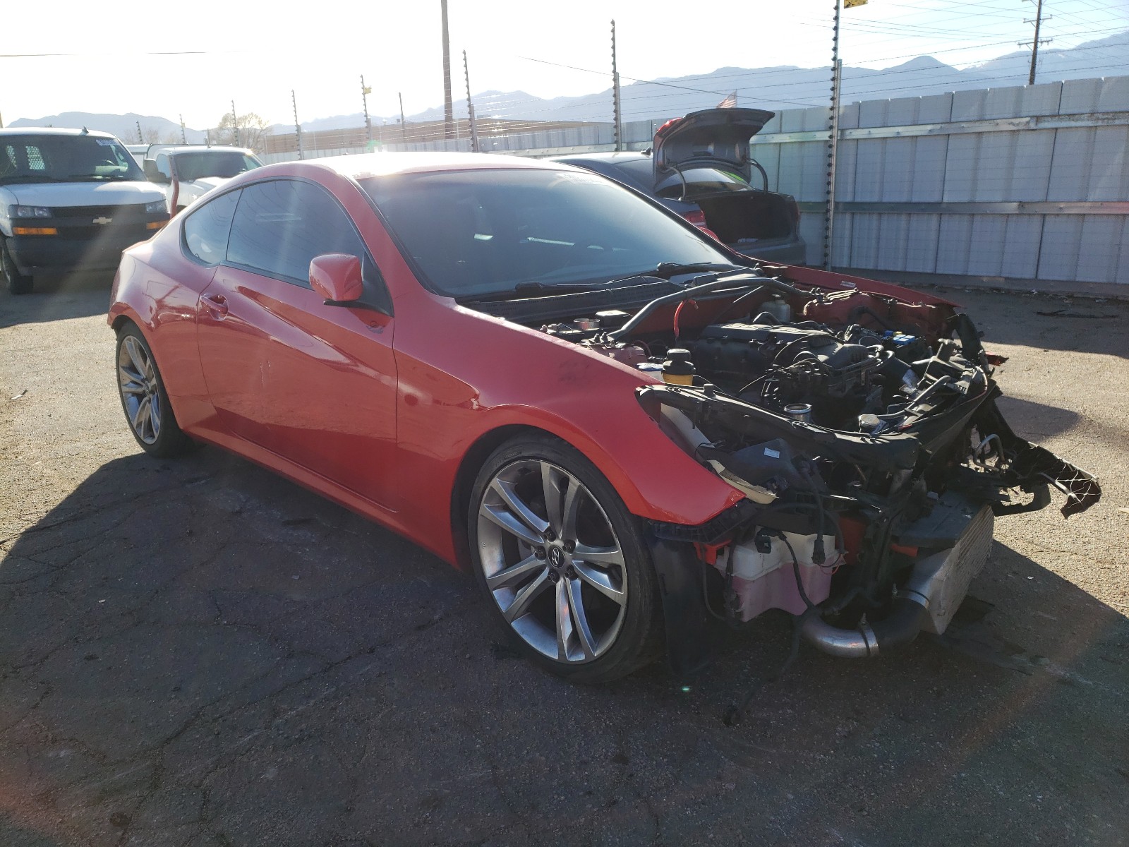 HYUNDAI GENESIS CO 2012 with VIN KMHHT6KD6CU073959 - Photo from auction