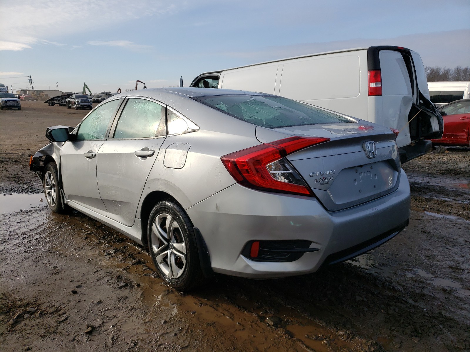 Photo 3 from auction – 2016 HONDA CIVIC LX with VIN 19XFC2F54GE212255