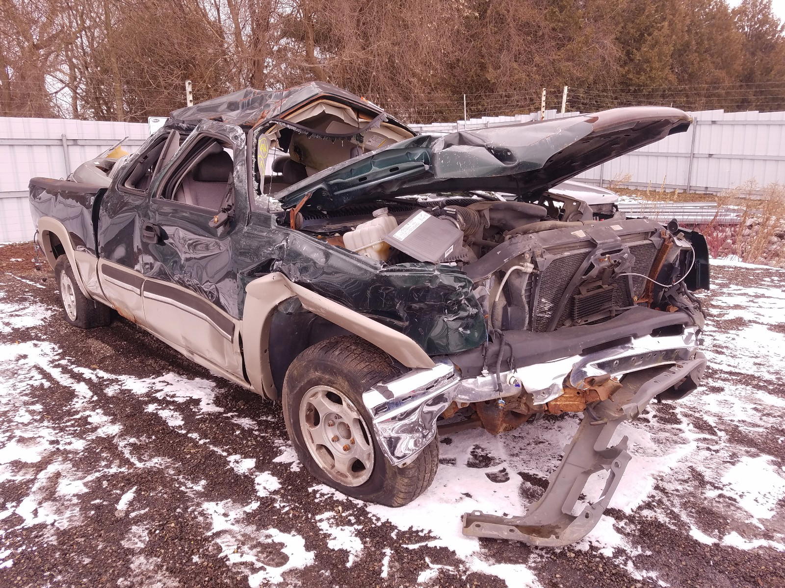 CHEVROLET SILVERADO 2004 with VIN 2GCEK19VX41399580 - Photo from auction