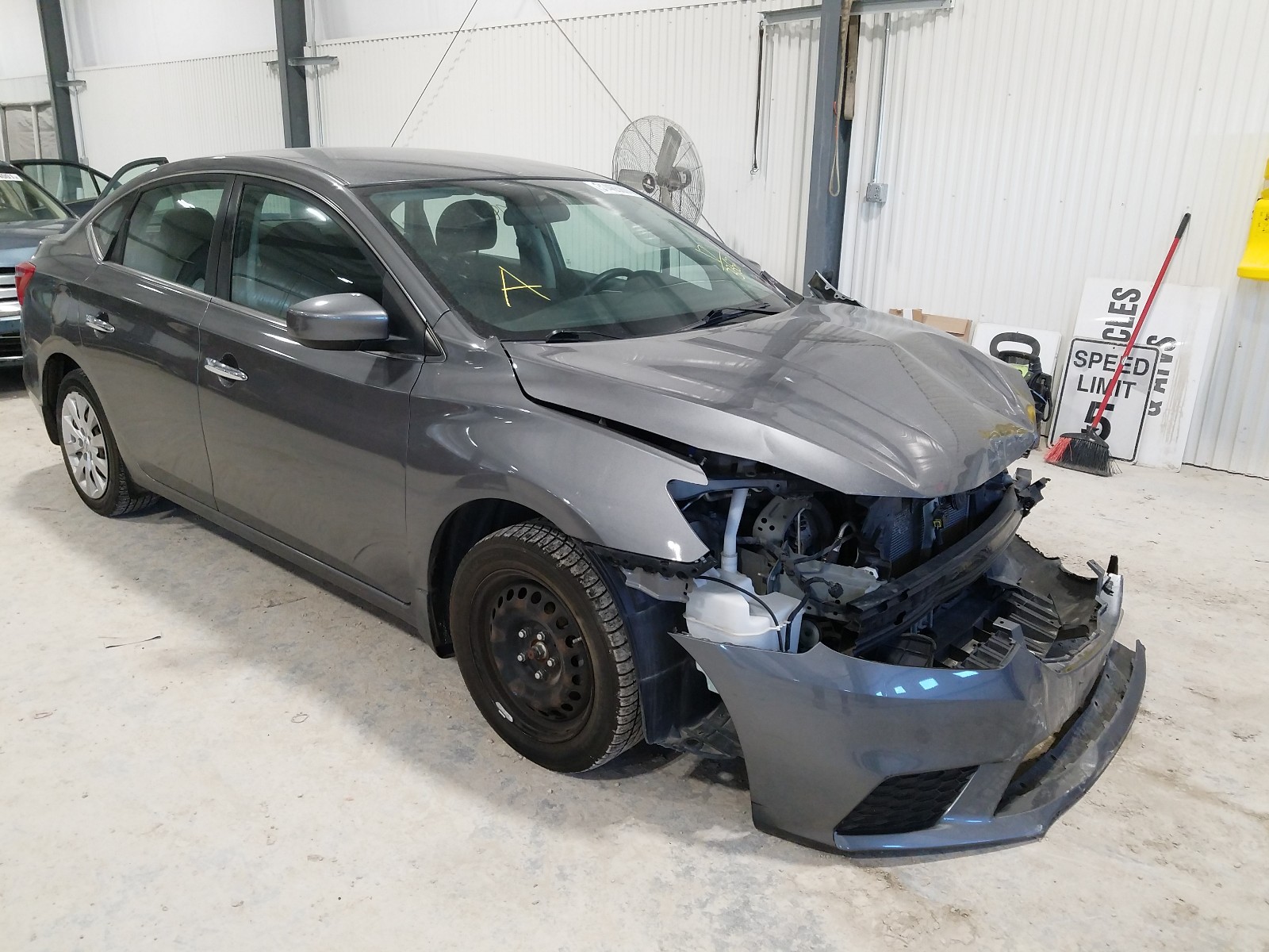 NISSAN SENTRA S 2016 with VIN 3N1AB7AP6GY273367 - Photo from auction