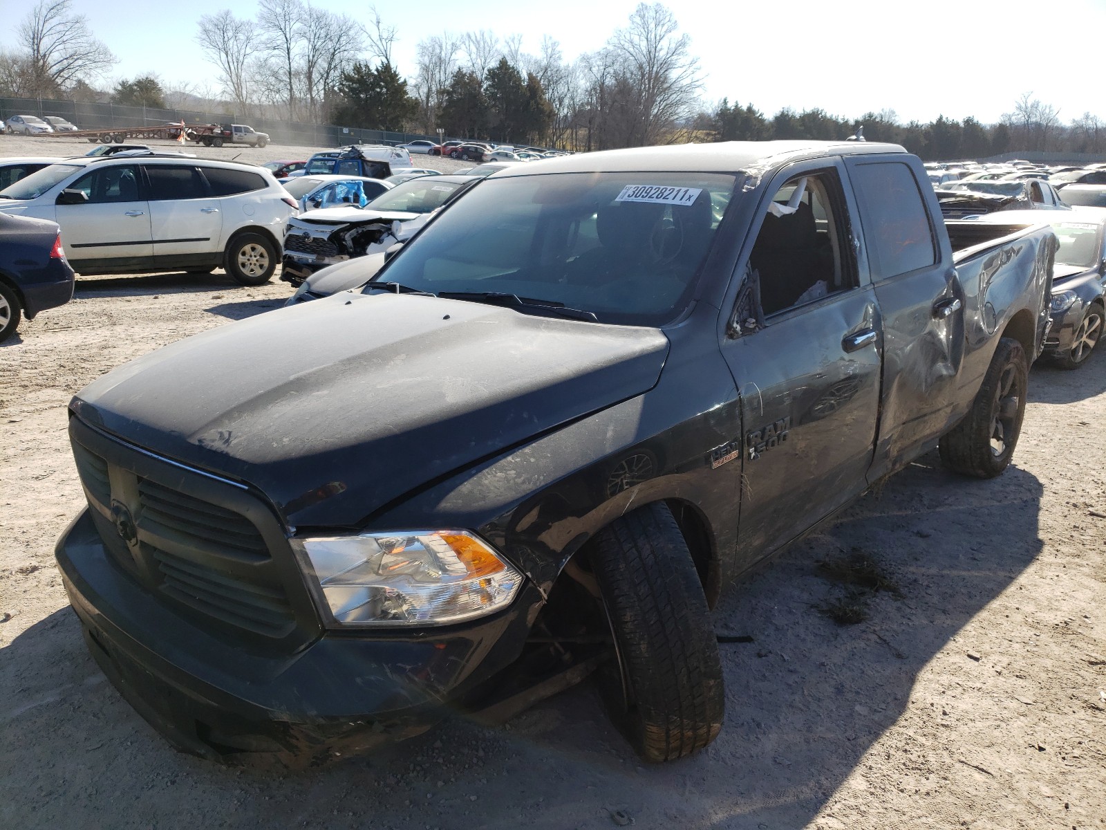 Photo 2 from auction – 2017 RAM 1500 SLT with VIN 1C6RR6GT9HS804059