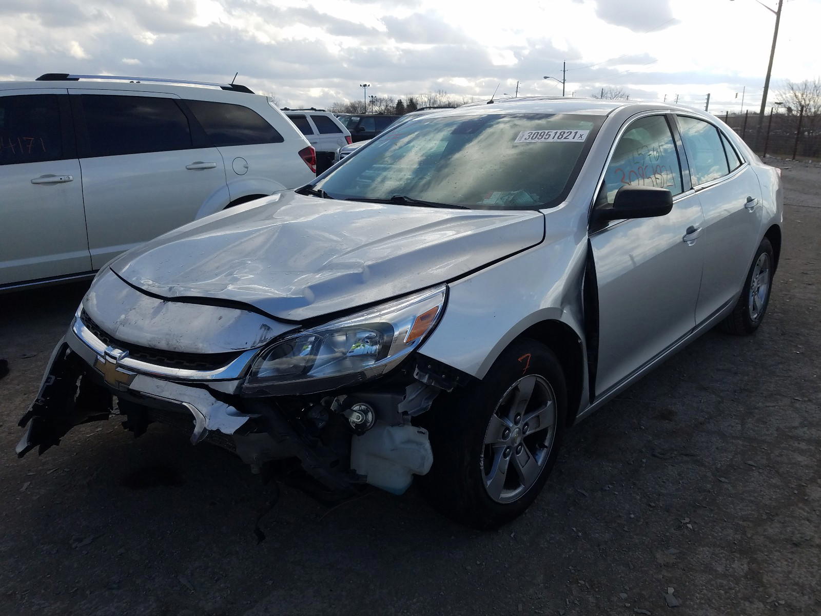 Photo 2 from auction – 2016 CHEVROLET MALIBU LIM with VIN 1G11A5SA2GU125761