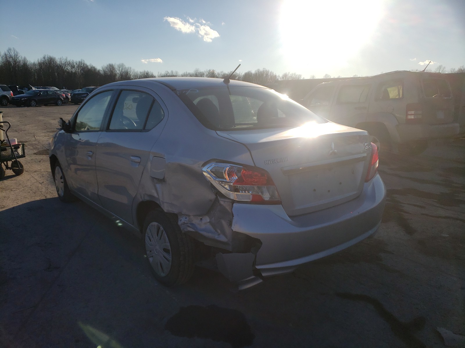 Photo 3 from auction – 2019 MITSUBISHI MIRAGE G4 with VIN ML32F3FJ9KHF14707
