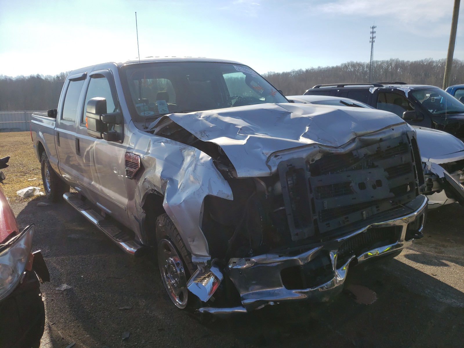 FORD F250 SUPER 2008 with VIN 1FTSW20R48EB42366 - Photo from auction