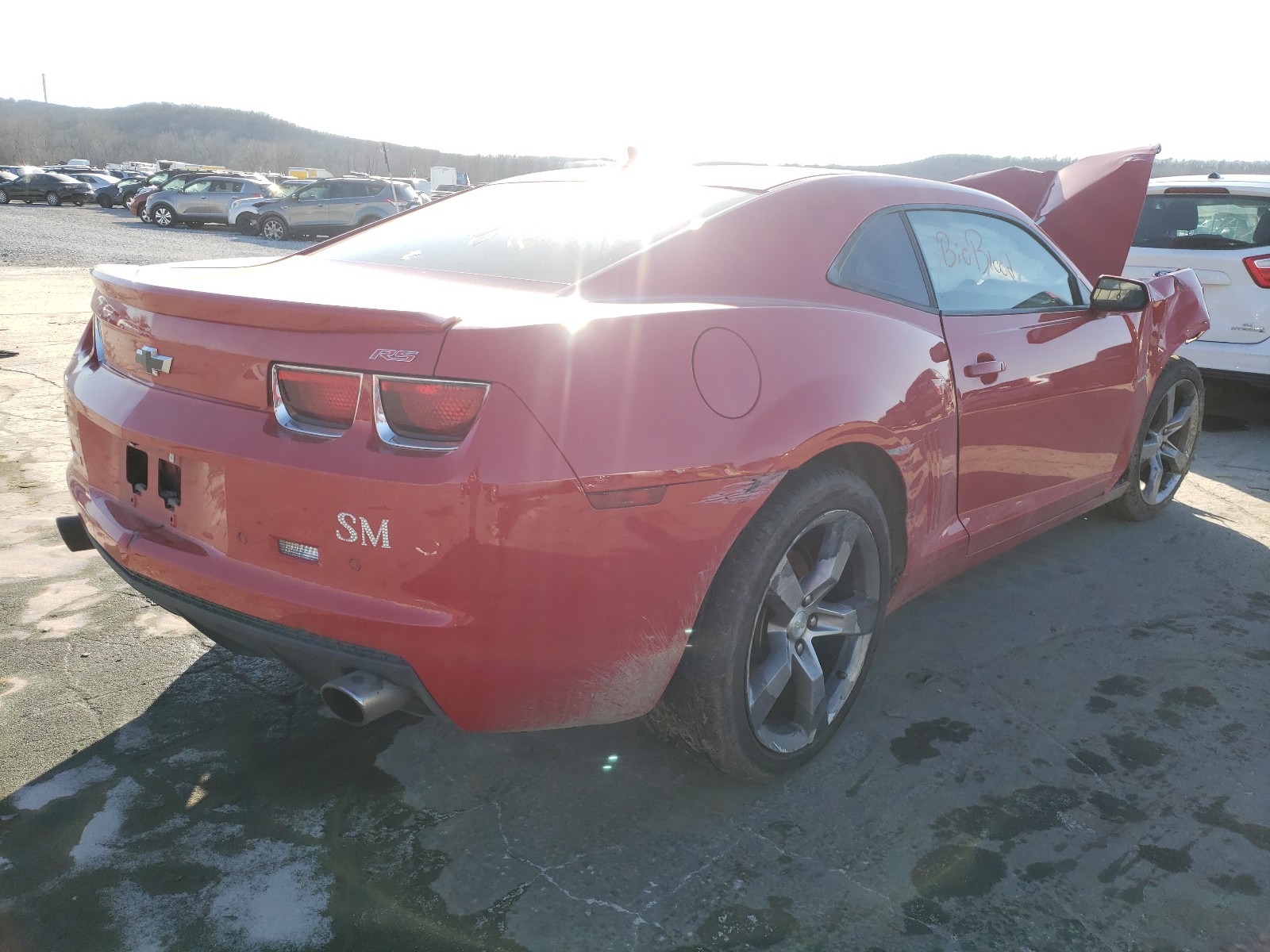Photo 4 from auction – 2012 CHEVROLET CAMARO LT with VIN 2G1FC1E33C9193631