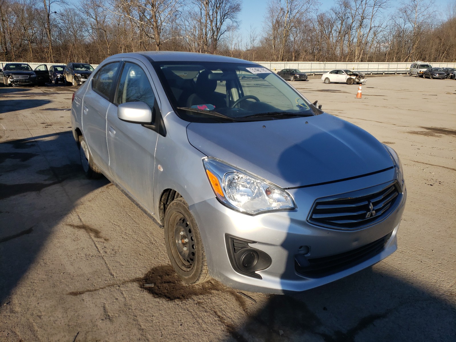 MITSUBISHI MIRAGE G4 2019 with VIN ML32F3FJ9KHF14707 - Photo from auction