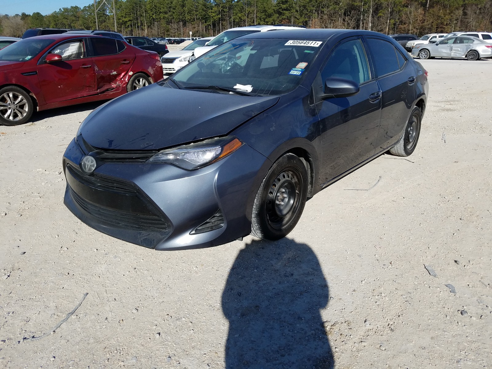 Photo 2 from auction – 2017 TOYOTA COROLLA L with VIN 2T1BURHE7HC750014
