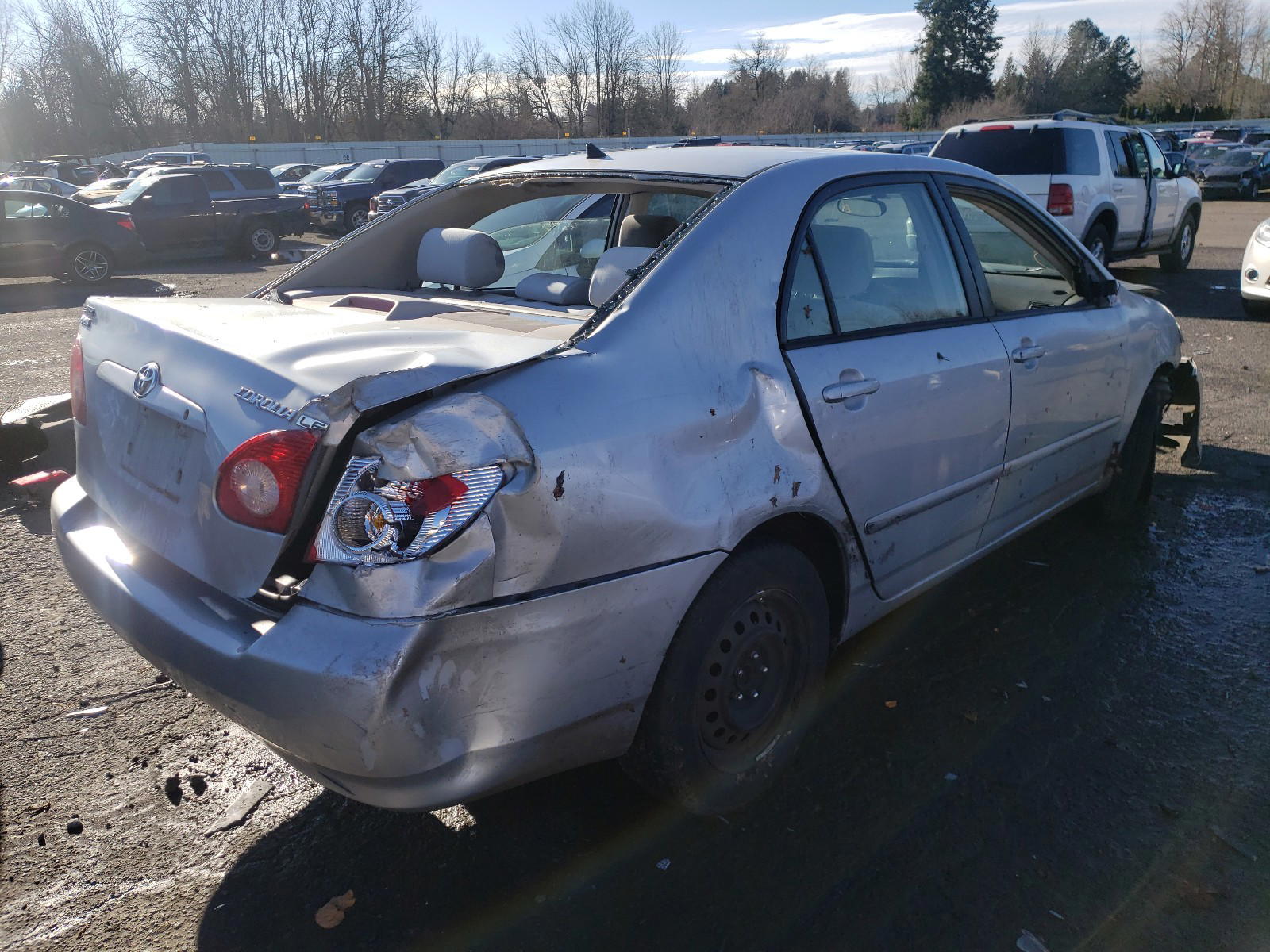 Photo 4 from auction – 2008 TOYOTA COROLLA CE with VIN 1NXBR32E58Z024805
