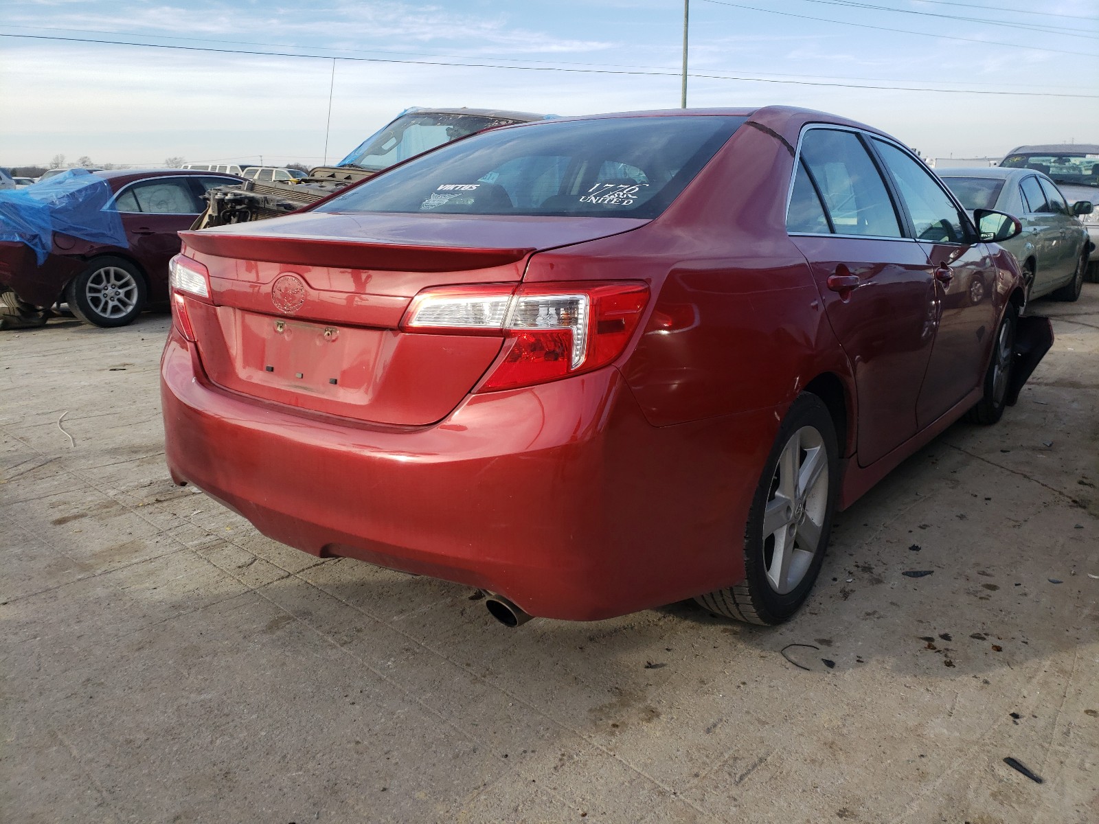 Photo 4 from auction – 2013 TOYOTA CAMRY L with VIN 4T1BF1FK3DU666589