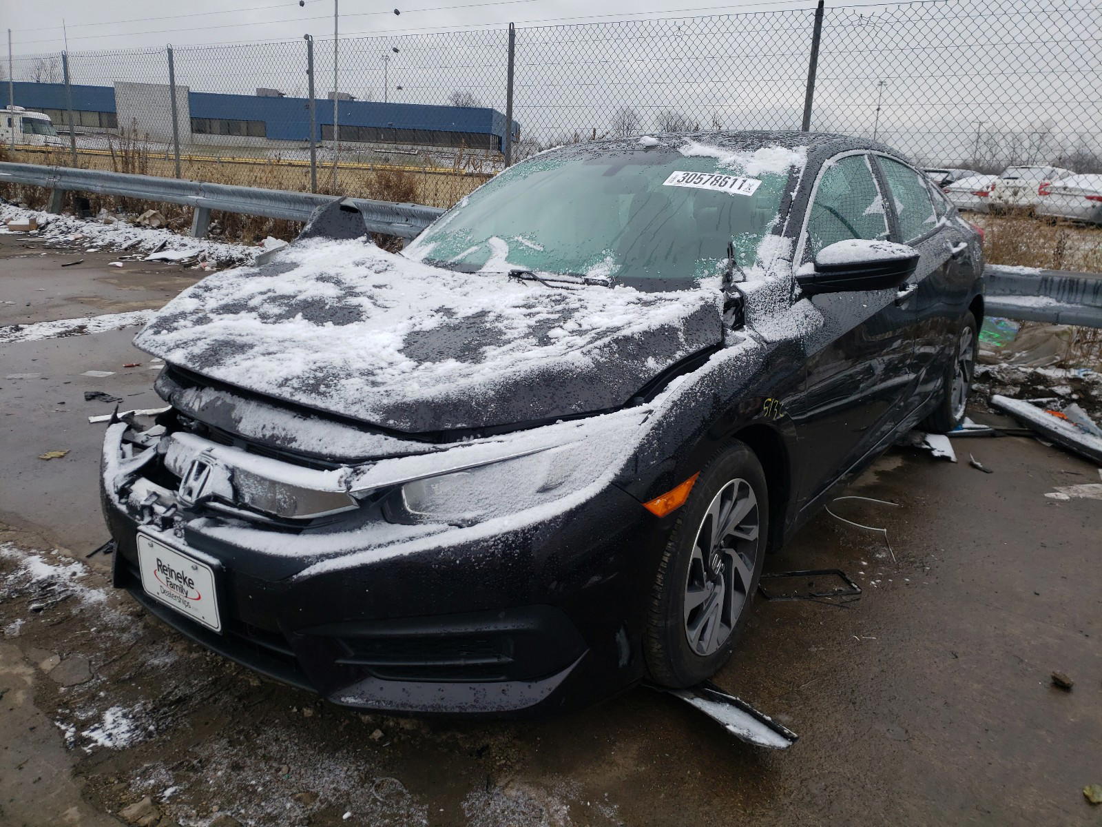 Photo 2 from auction – 2017 HONDA CIVIC EX with VIN 19XFC2F71HE013926