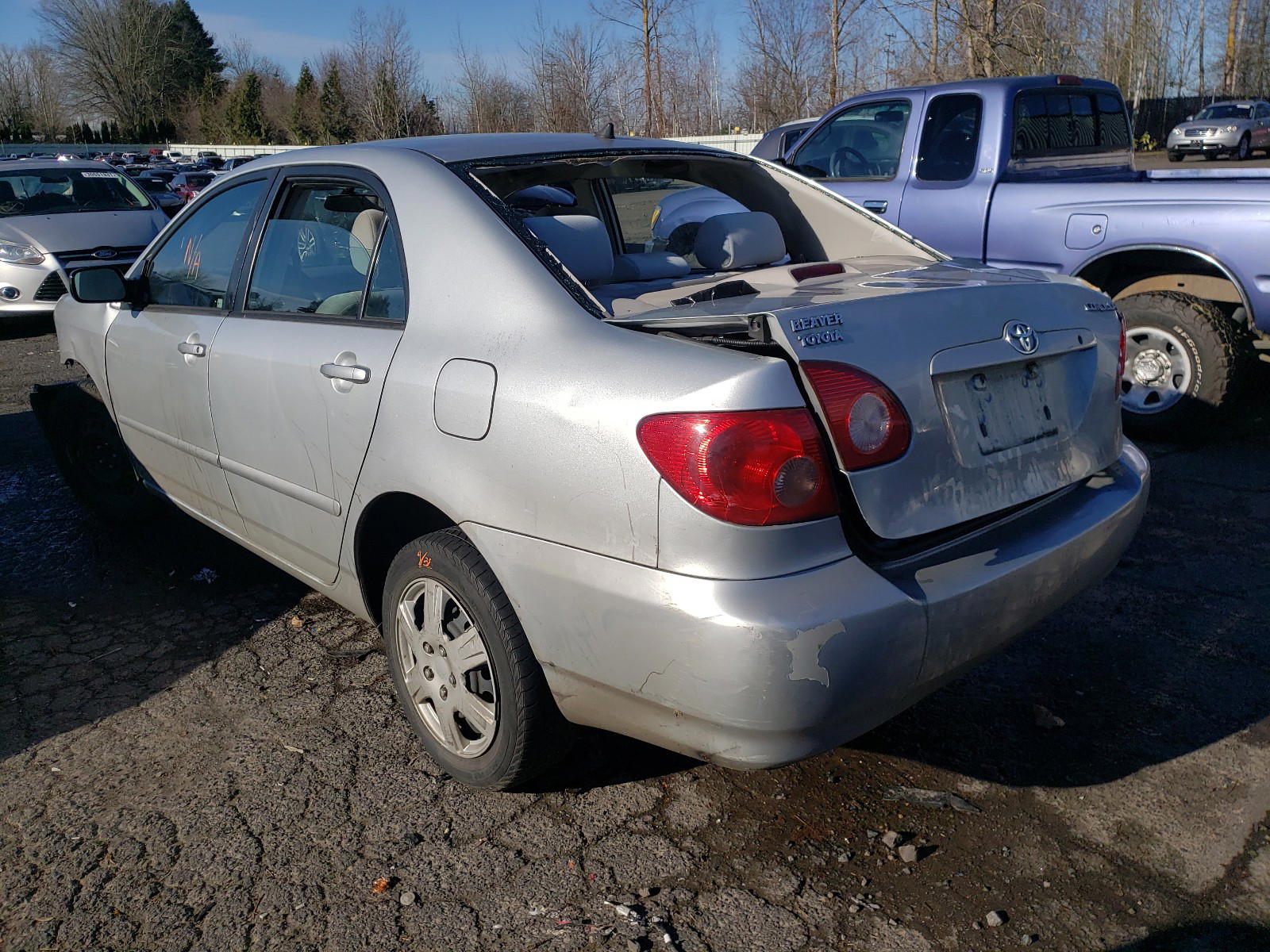 Photo 3 from auction – 2008 TOYOTA COROLLA CE with VIN 1NXBR32E58Z024805