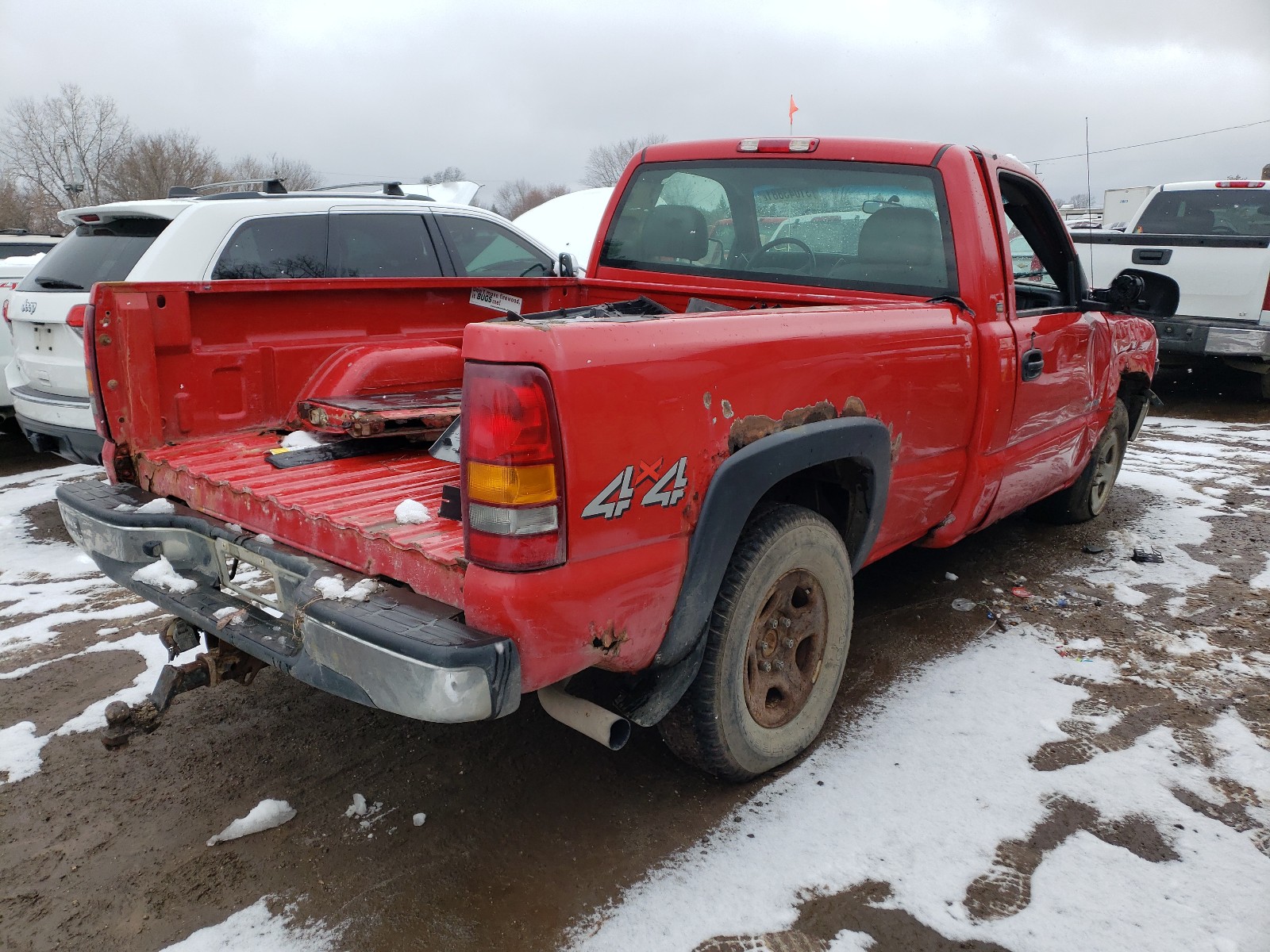 Zdjęcie 4 z aukcji – 2002 CHEVROLET SILVERADO z VIN 1GCEK14V52Z227162