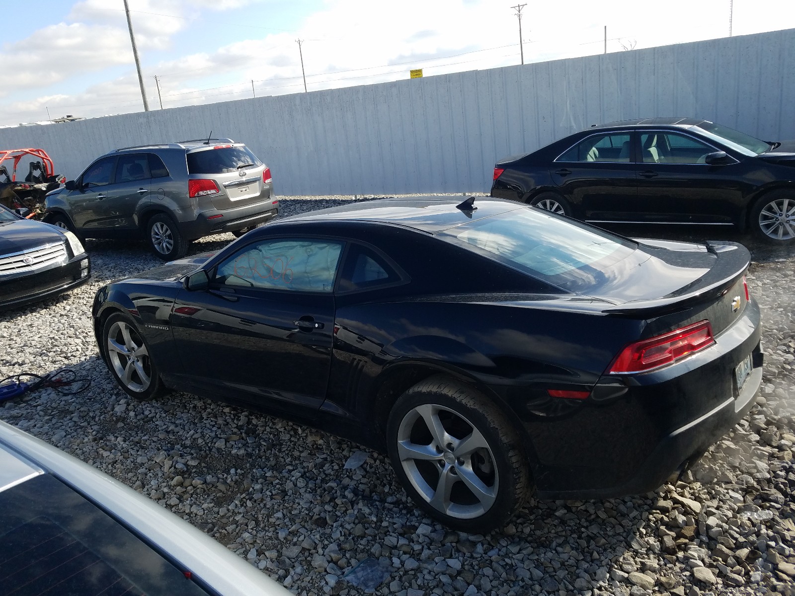 Photo 3 from auction – 2015 CHEVROLET CAMARO LT with VIN 2G1FD1E3XF9255236
