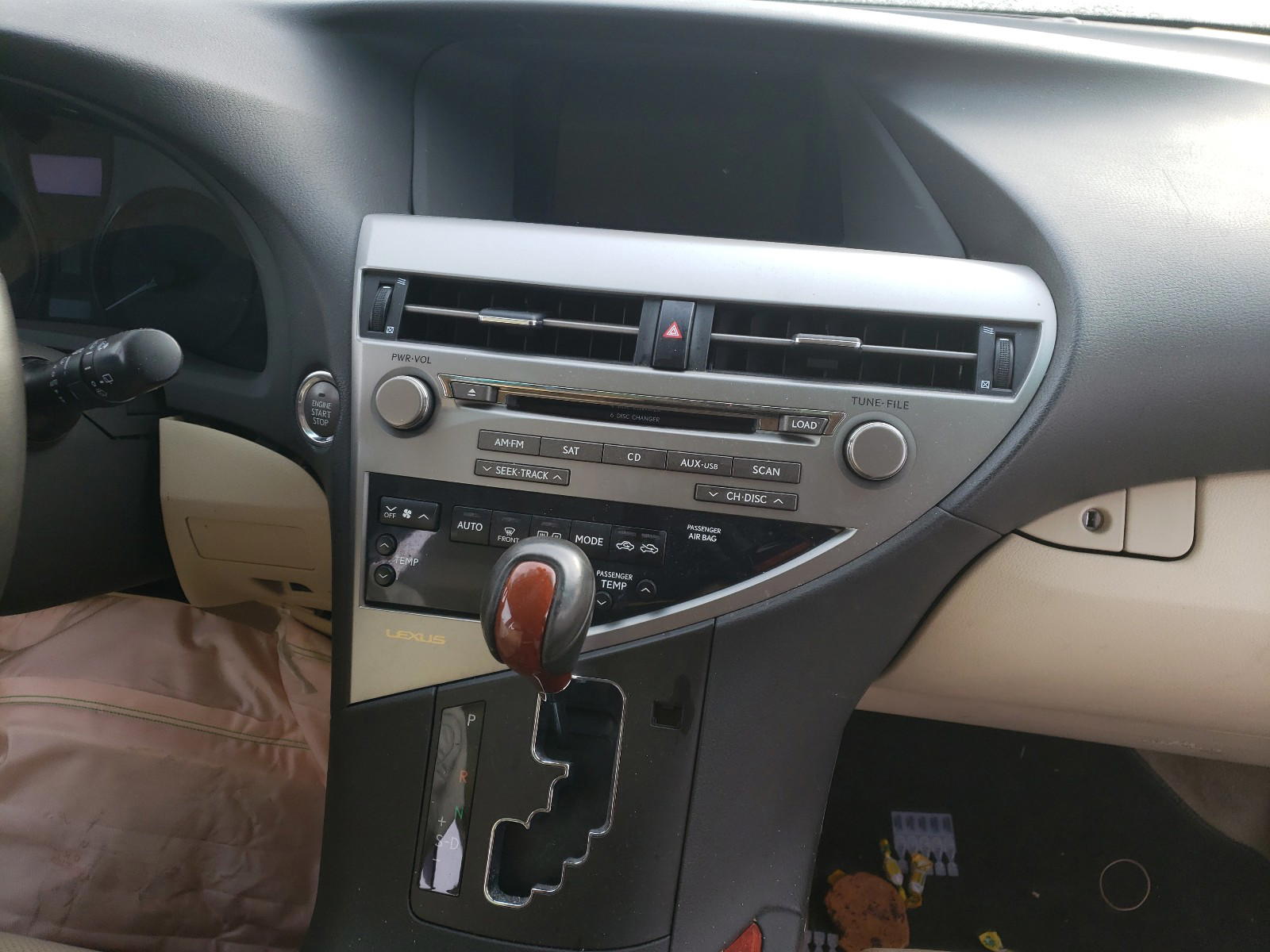 Photo 9 from auction – 2010 LEXUS RX 350 with VIN JTJBK1BA7A2003124