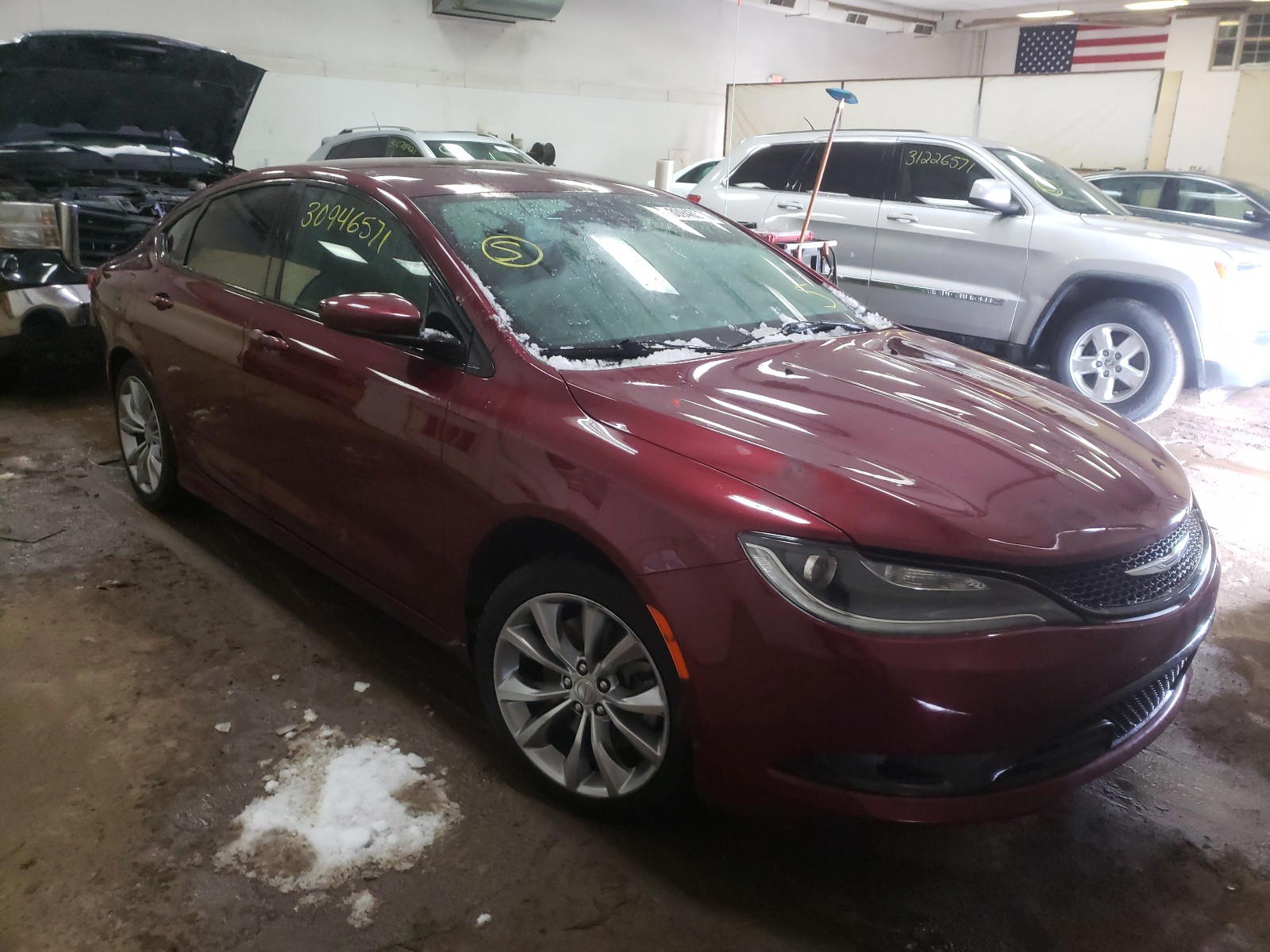 CHRYSLER 200 S 2015 with VIN 1C3CCCBG4FN727268 - Photo from auction