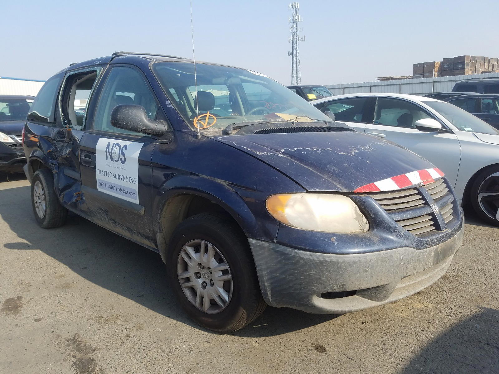 DODGE CARAVAN SE 2006 with VIN 1D4GP25B06B605880 - Photo from auction