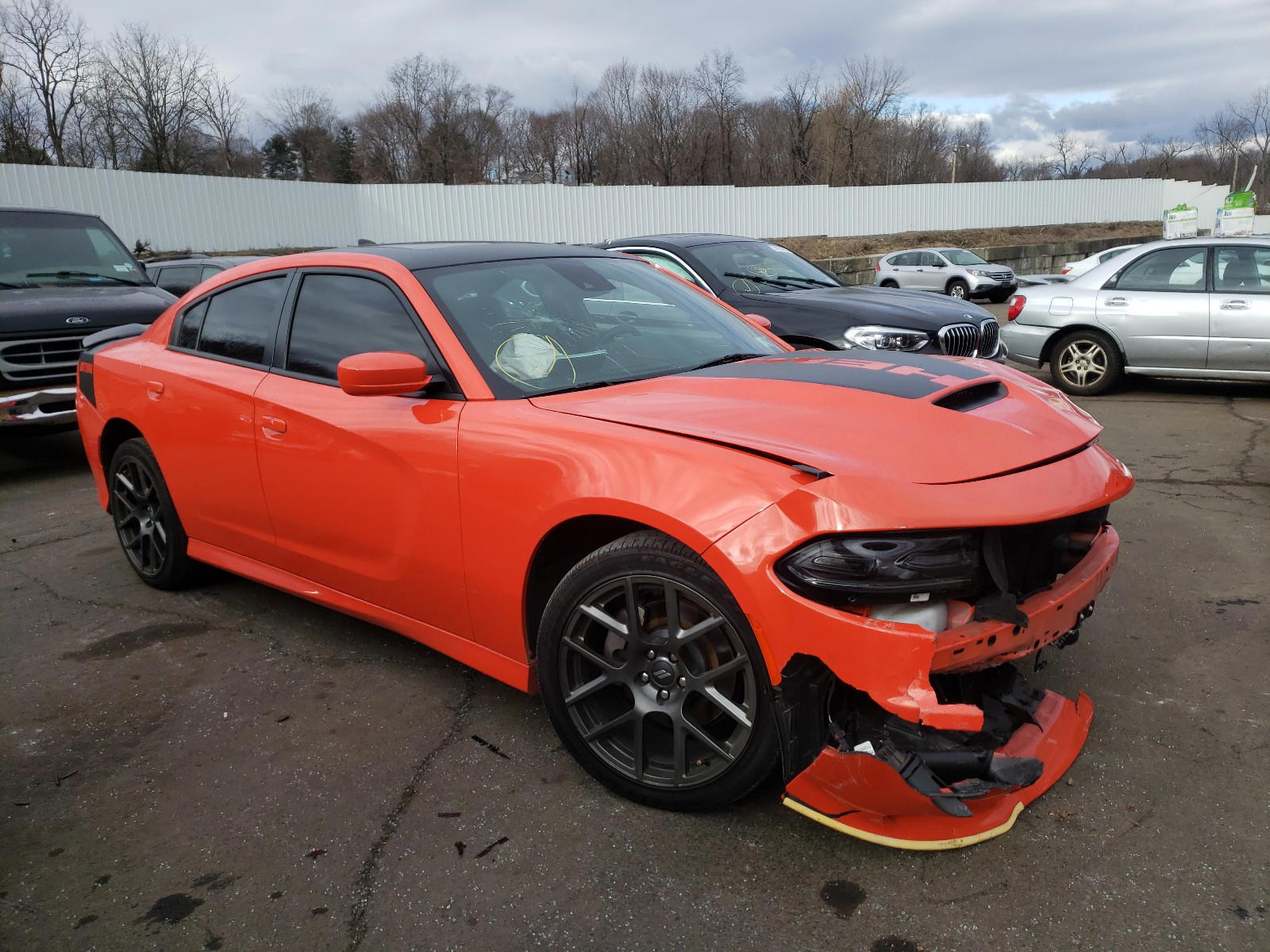 DODGE CHARGER R/ 2017 with VIN 2C3CDXCT0HH620360 - Photo from auction