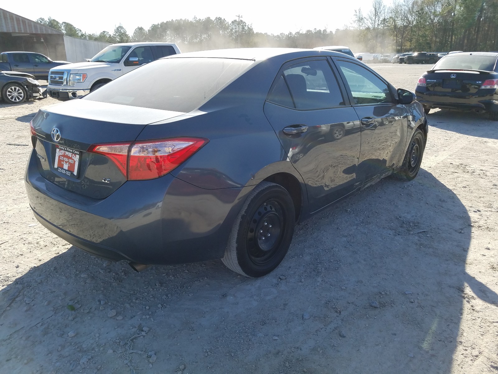 Photo 4 from auction – 2017 TOYOTA COROLLA L with VIN 2T1BURHE7HC750014