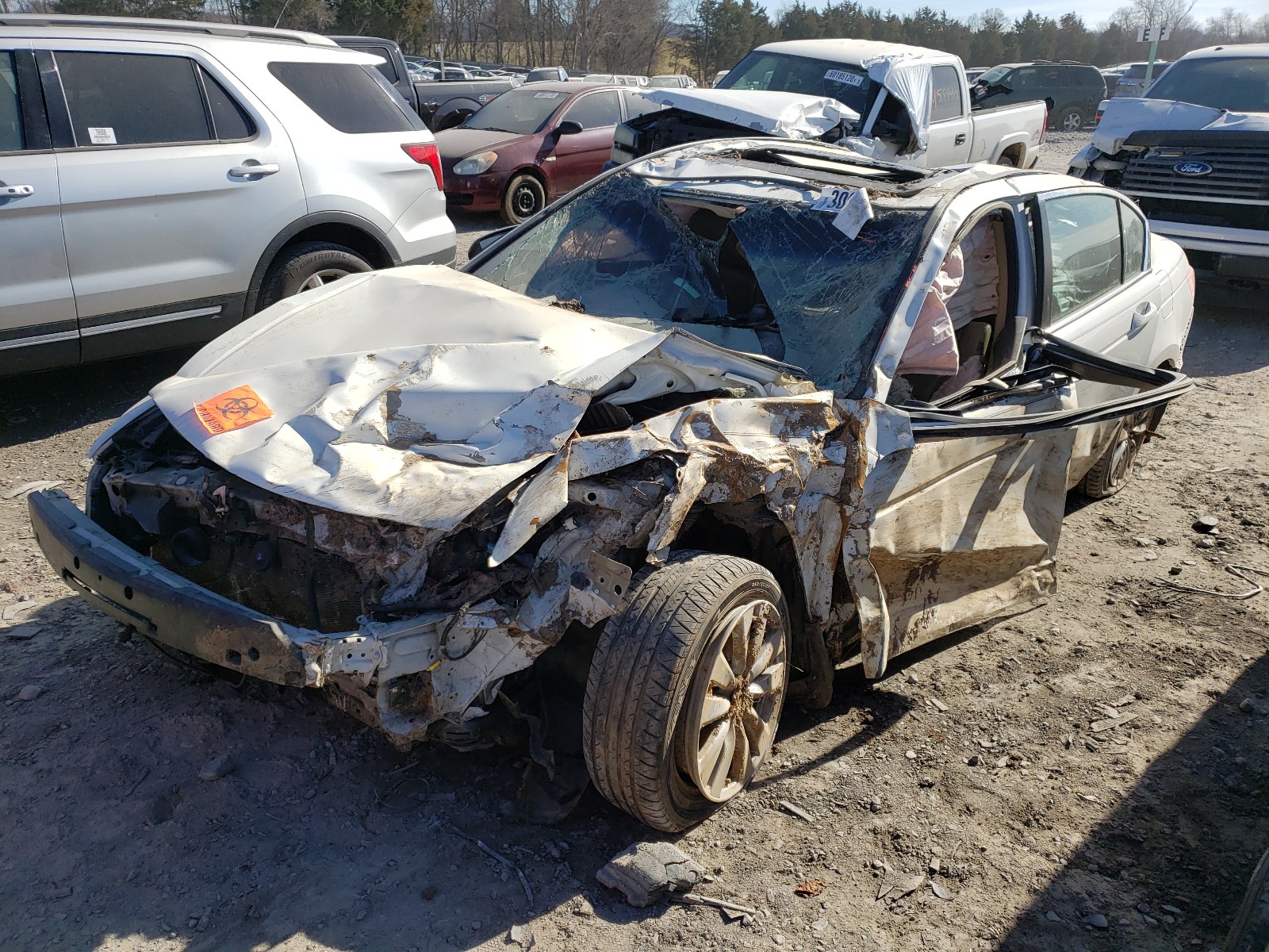 Photo 2 from auction – 2011 HONDA ACCORD EXL with VIN 1HGCP2F85BA125818