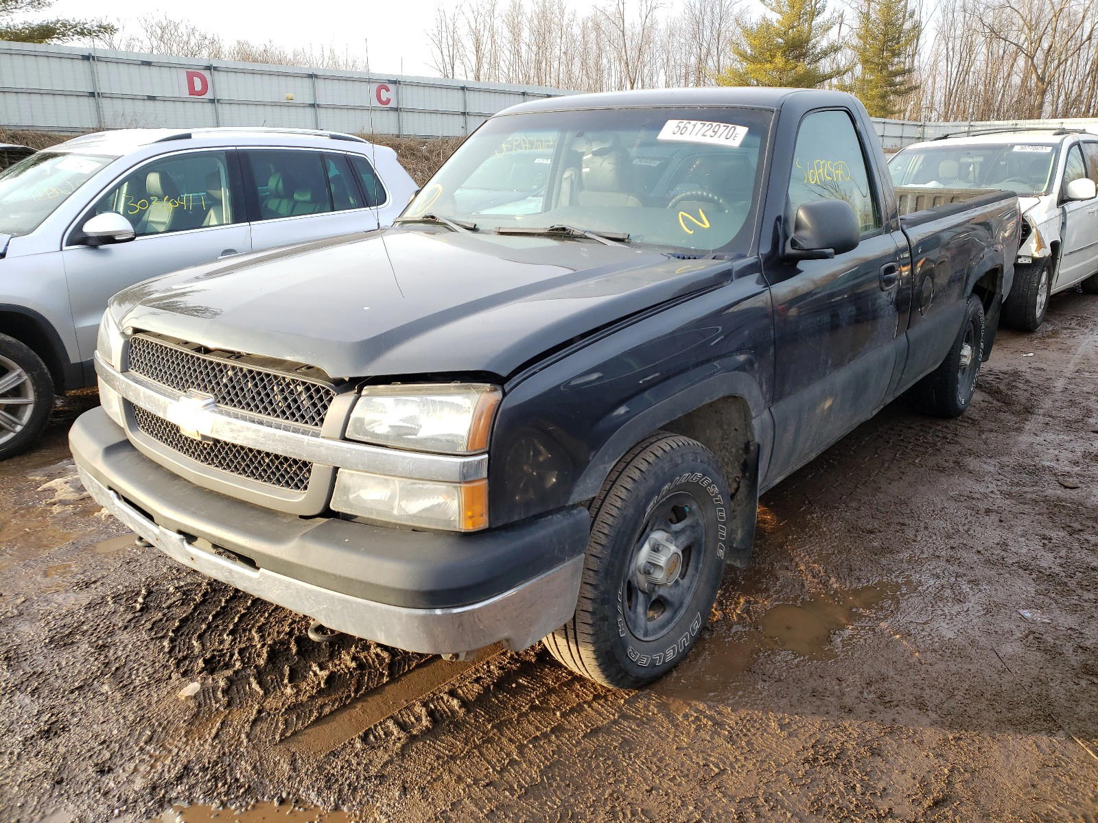Photo 2 from auction – 2004 CHEVROLET SILVERADO with VIN 1GCEC14V84E112594