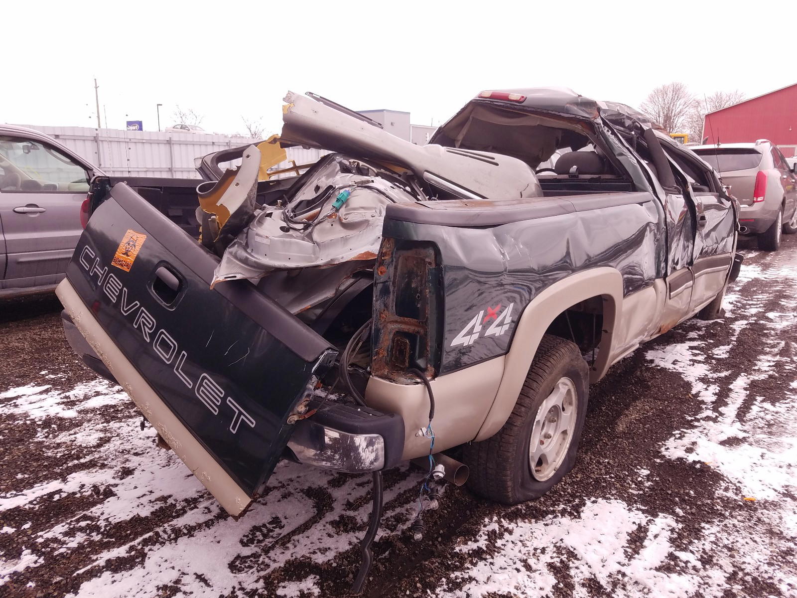 Photo 4 from auction – 2004 CHEVROLET SILVERADO with VIN 2GCEK19VX41399580